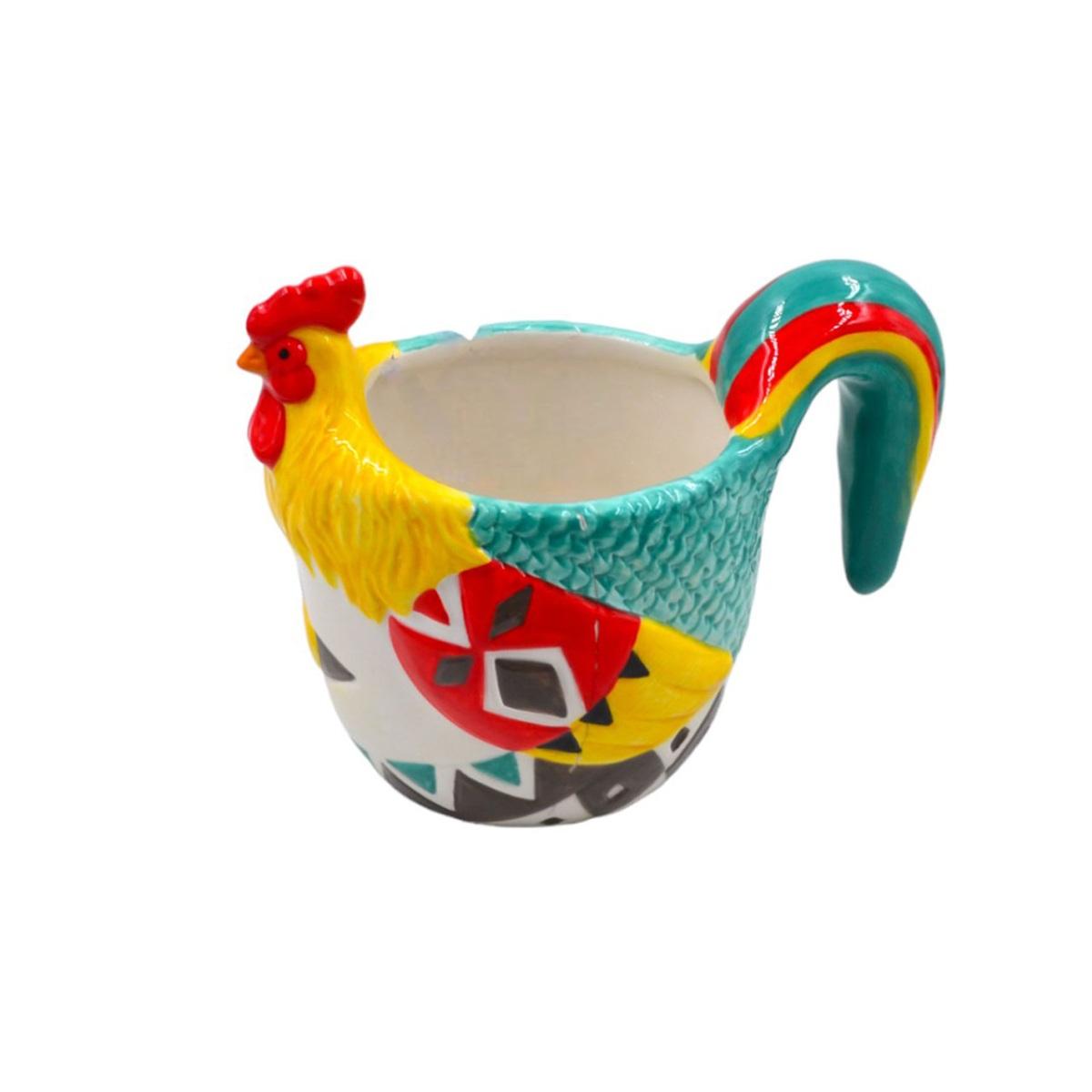 Tazzone gallina ceramica 14x17cm f20