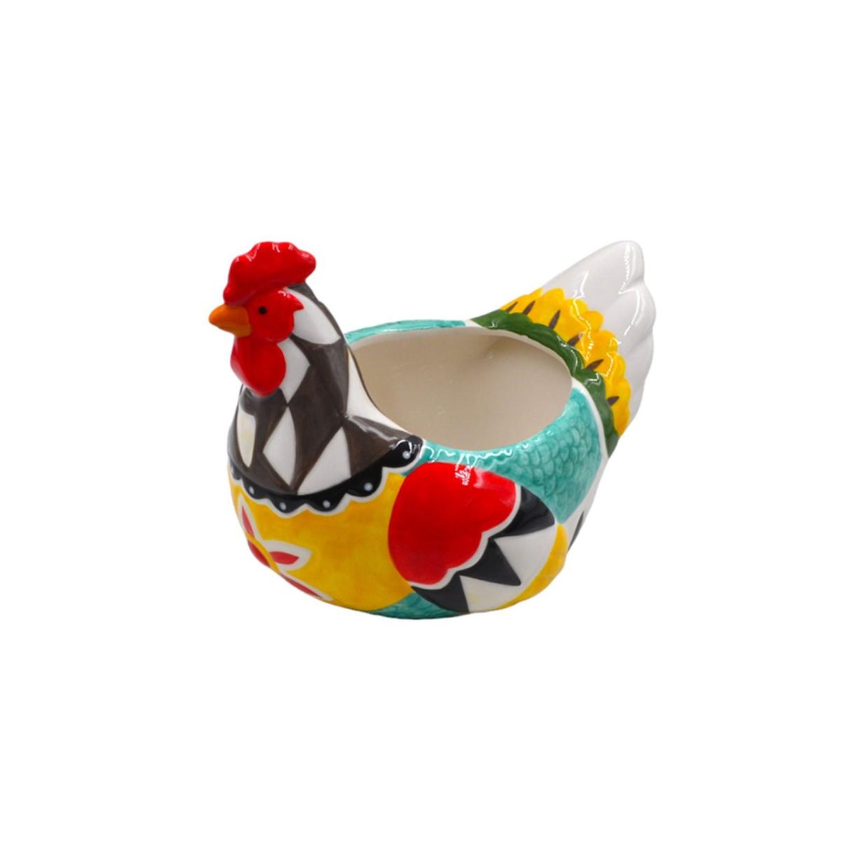 Gallina ceramica 18x23cm f21