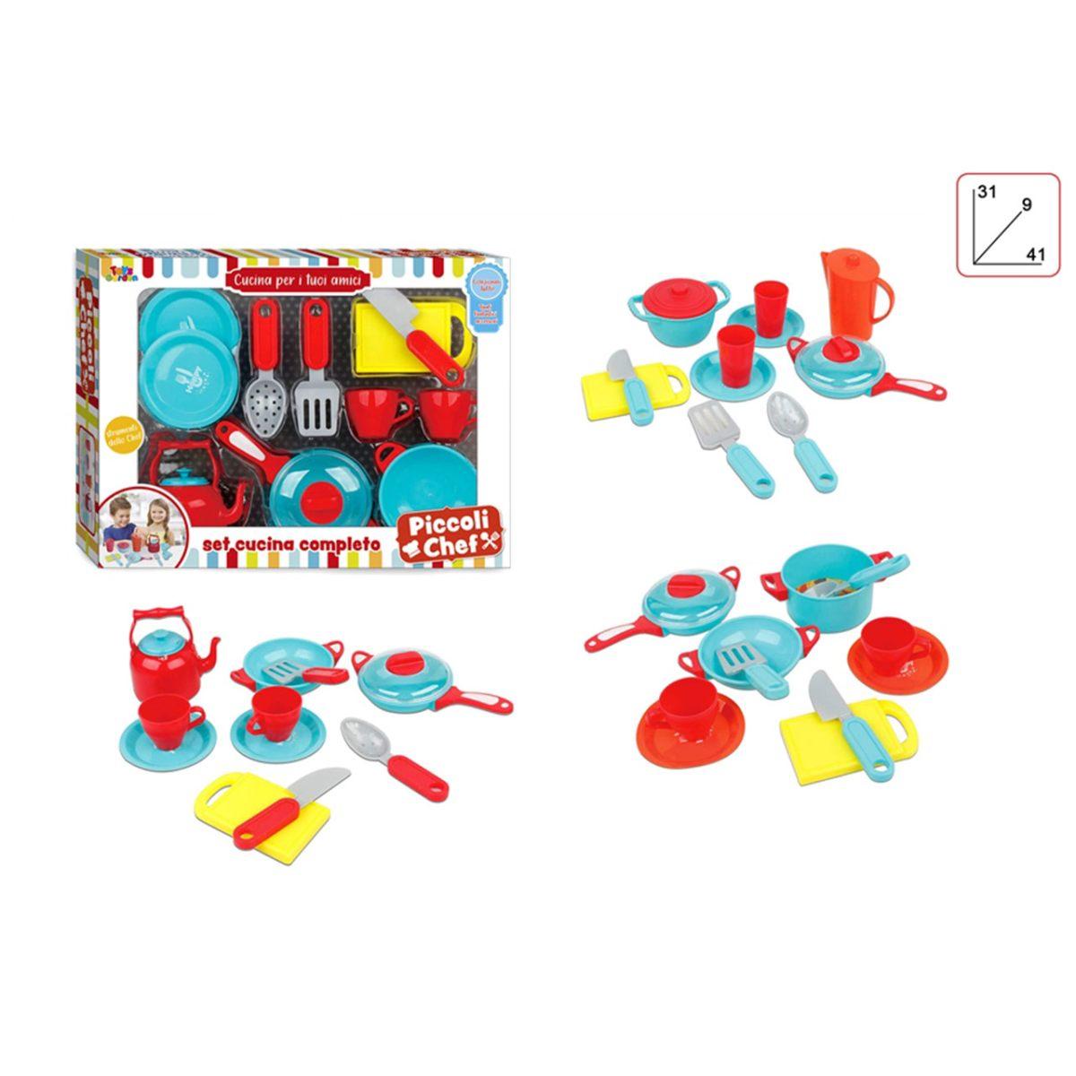 Set chef colorato grande 28266