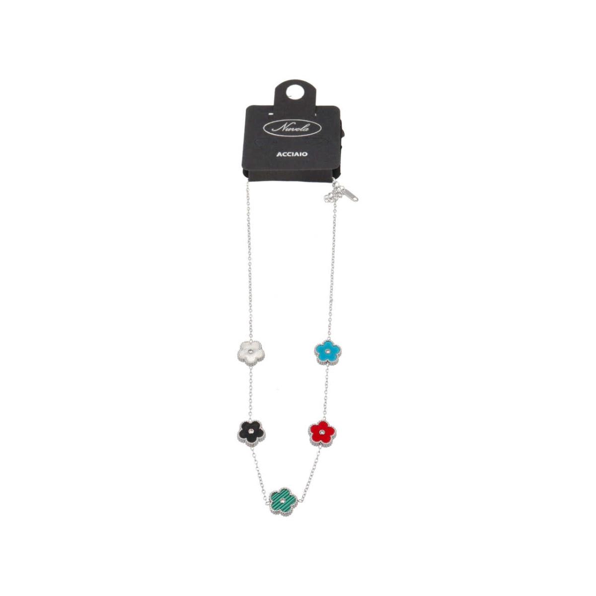 Collana fiori 5 petali