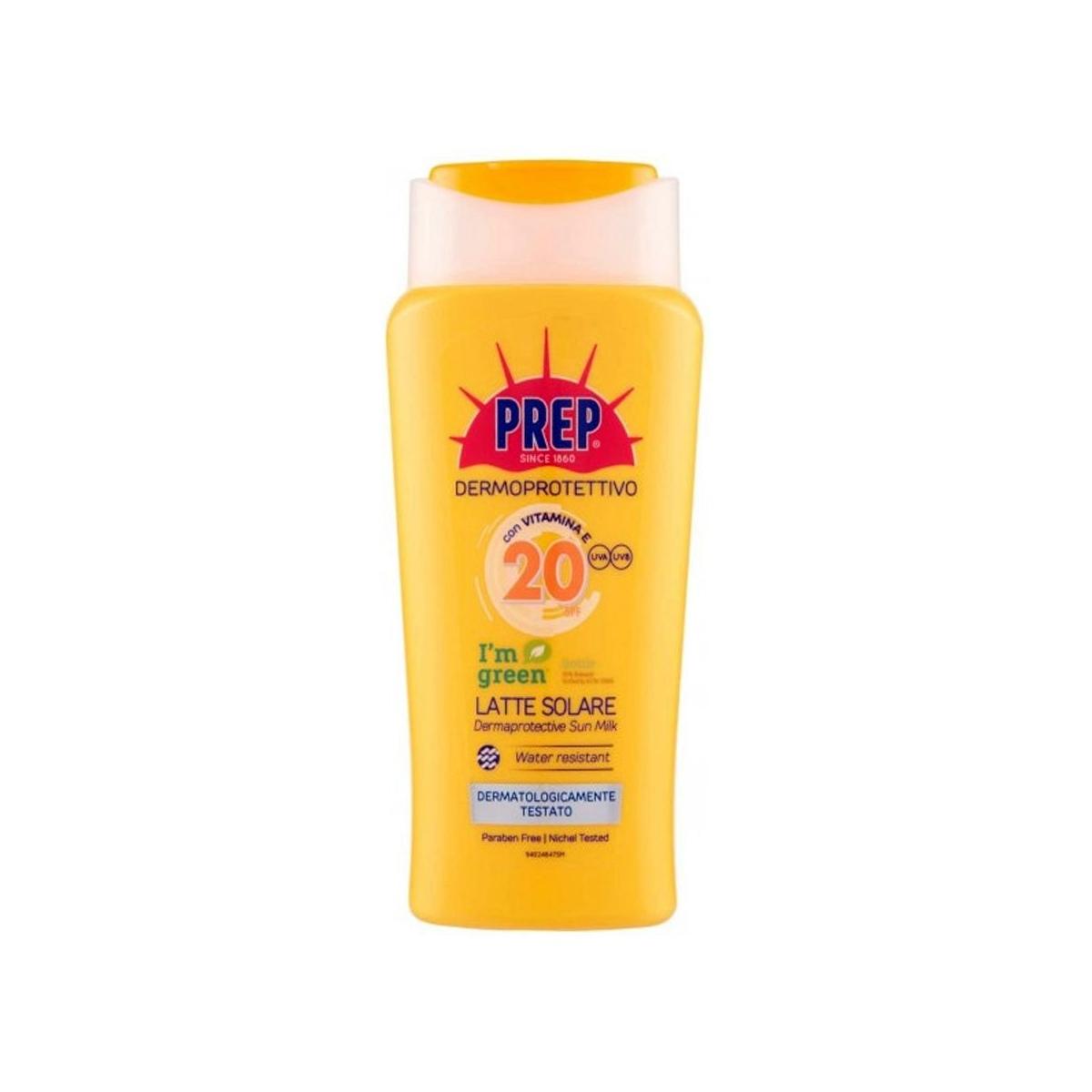 Prep sun latte solare con vitamina e spf20