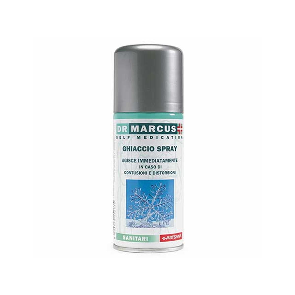 Ghiaccio Spray 150ml Dr. Marcus. Sollievo Immediato per Contusioni e Distorsioni