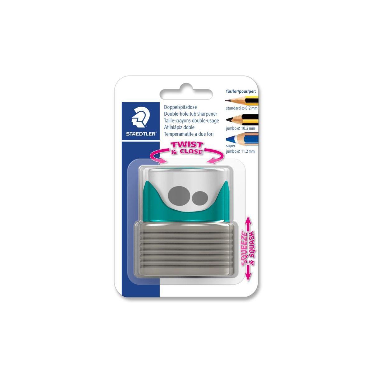 Temperino con contenitore 2 513007bk-2
