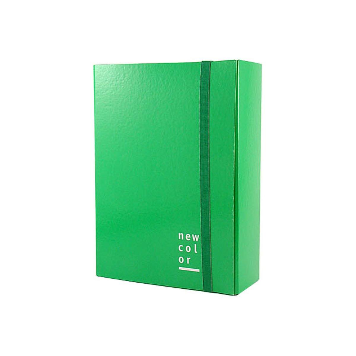 Cartellina 3 lembi e.p.25x35 d10 verde
