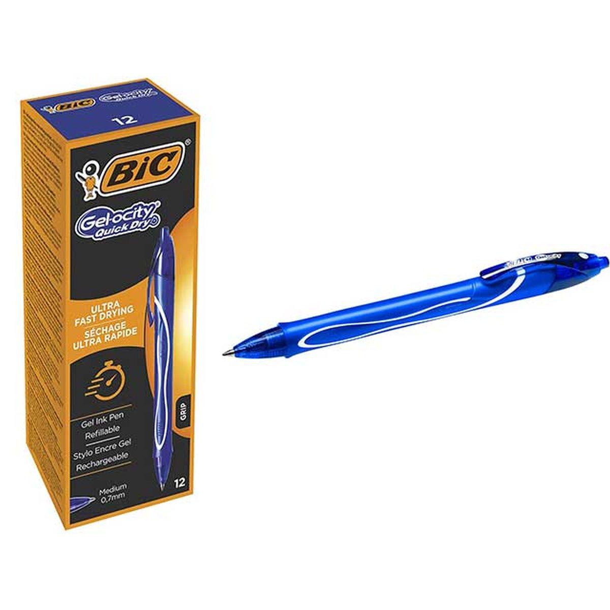 PENNA GEL QUICK DRY 12pz BLU 950442