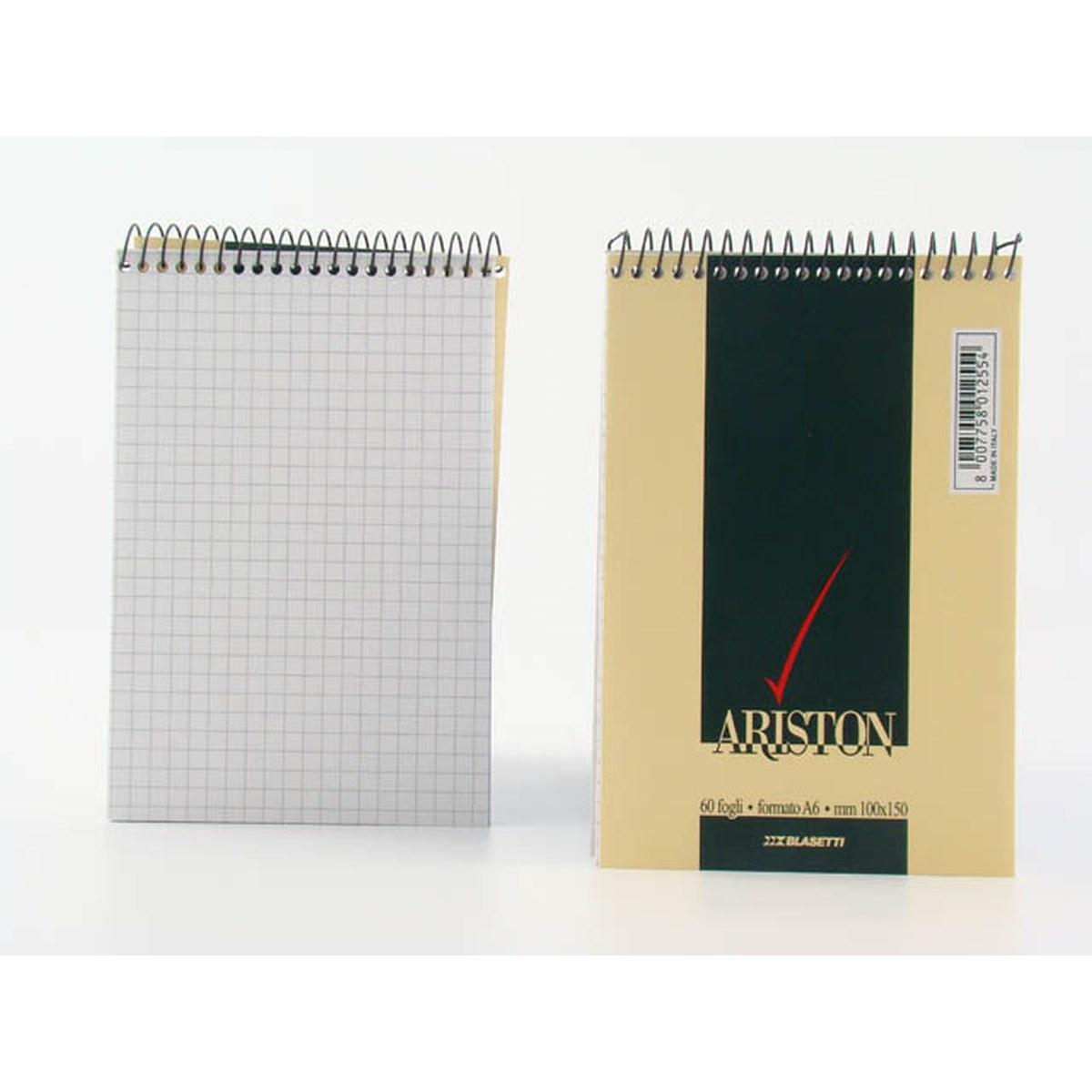 Blocco notes ariston spir10x15 60ff1086