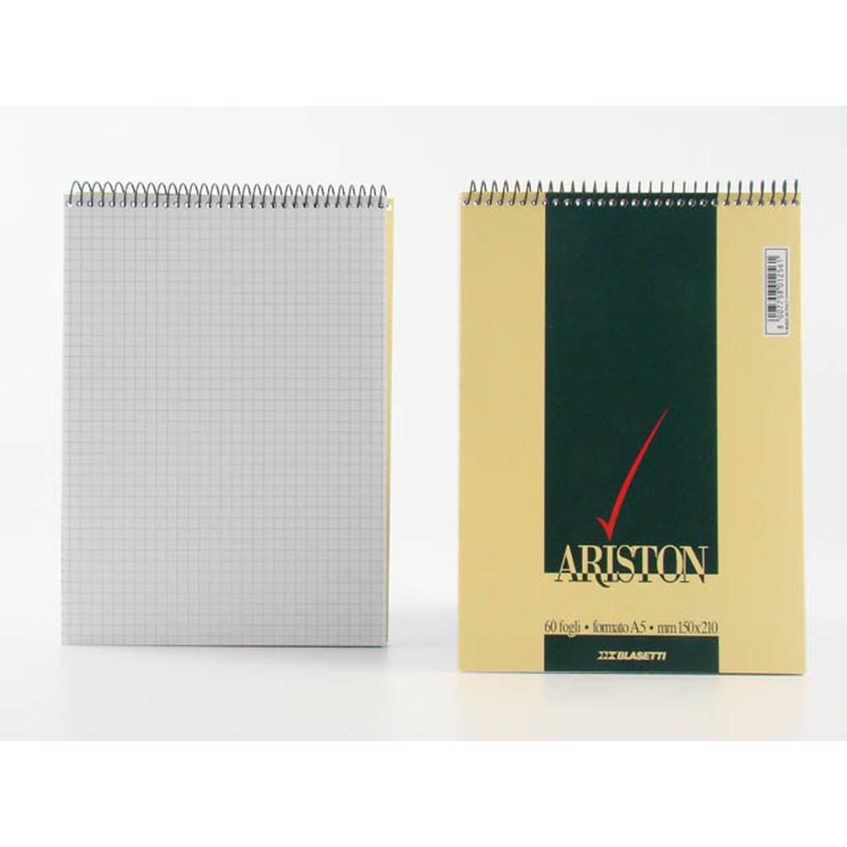 Blocco notes ariston spir.a5 60f 5m1087