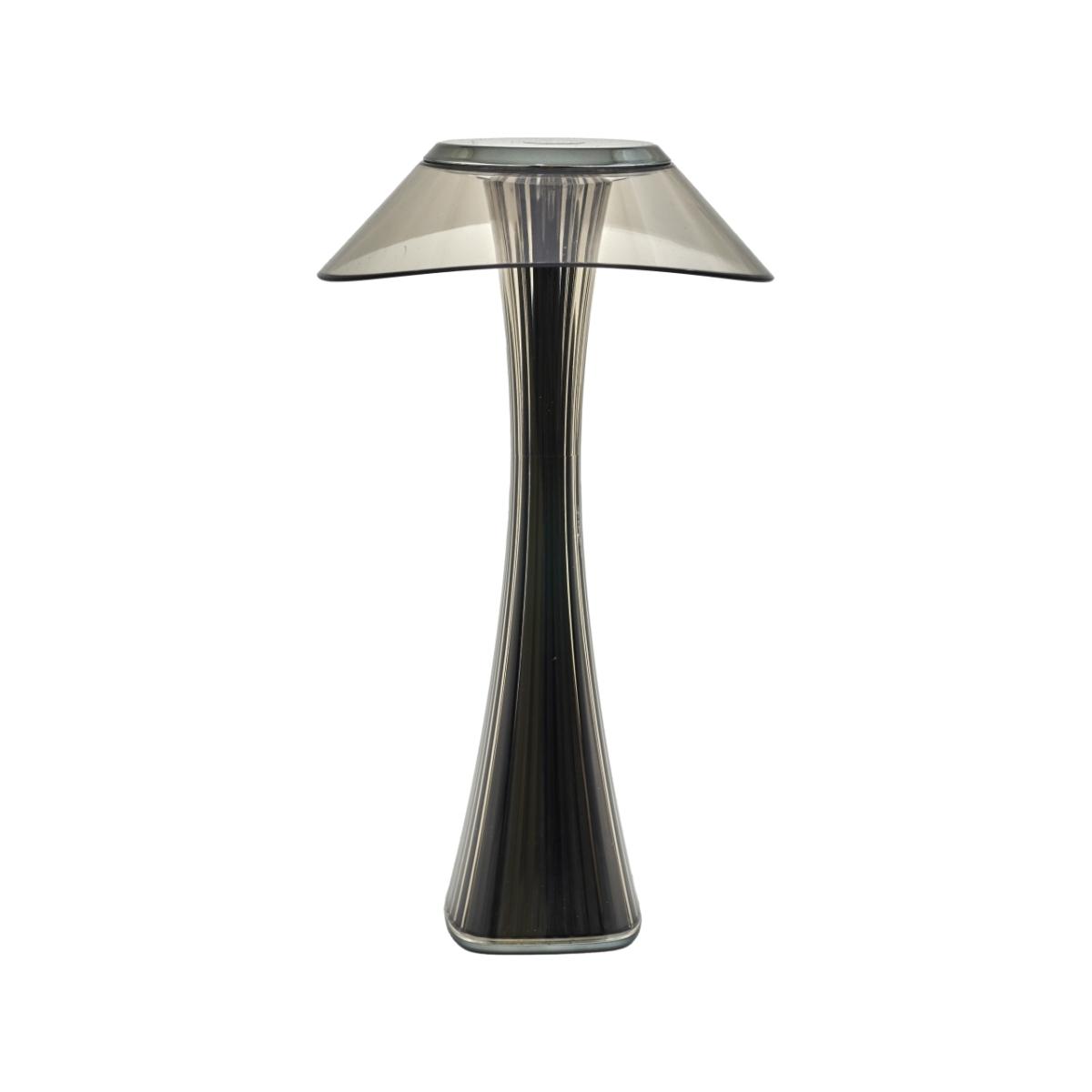 Lampada Touch LED Nera Elegance Semi Diretta 26,5 cm C.B.R. per Interni ed Esterni