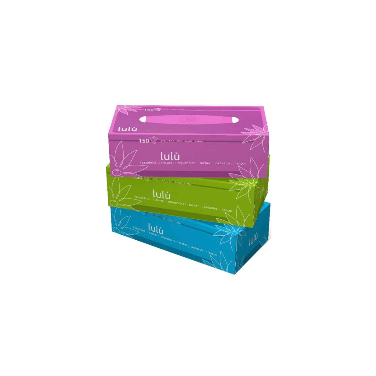 FAZZOLETTI VELINA CUBO LULU 150pz PFC0010083410