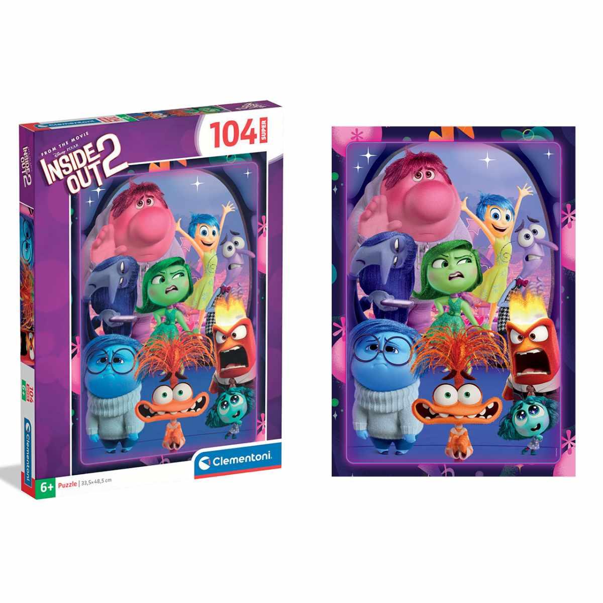 Puzzle 104 super inside out 2 -2- 25067