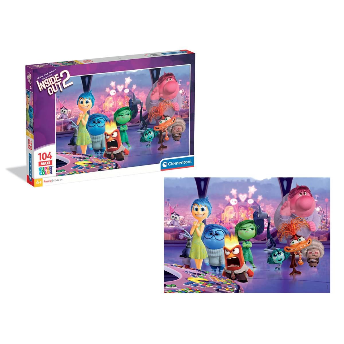 Puzzle 104pz maxi inside out 25070.7