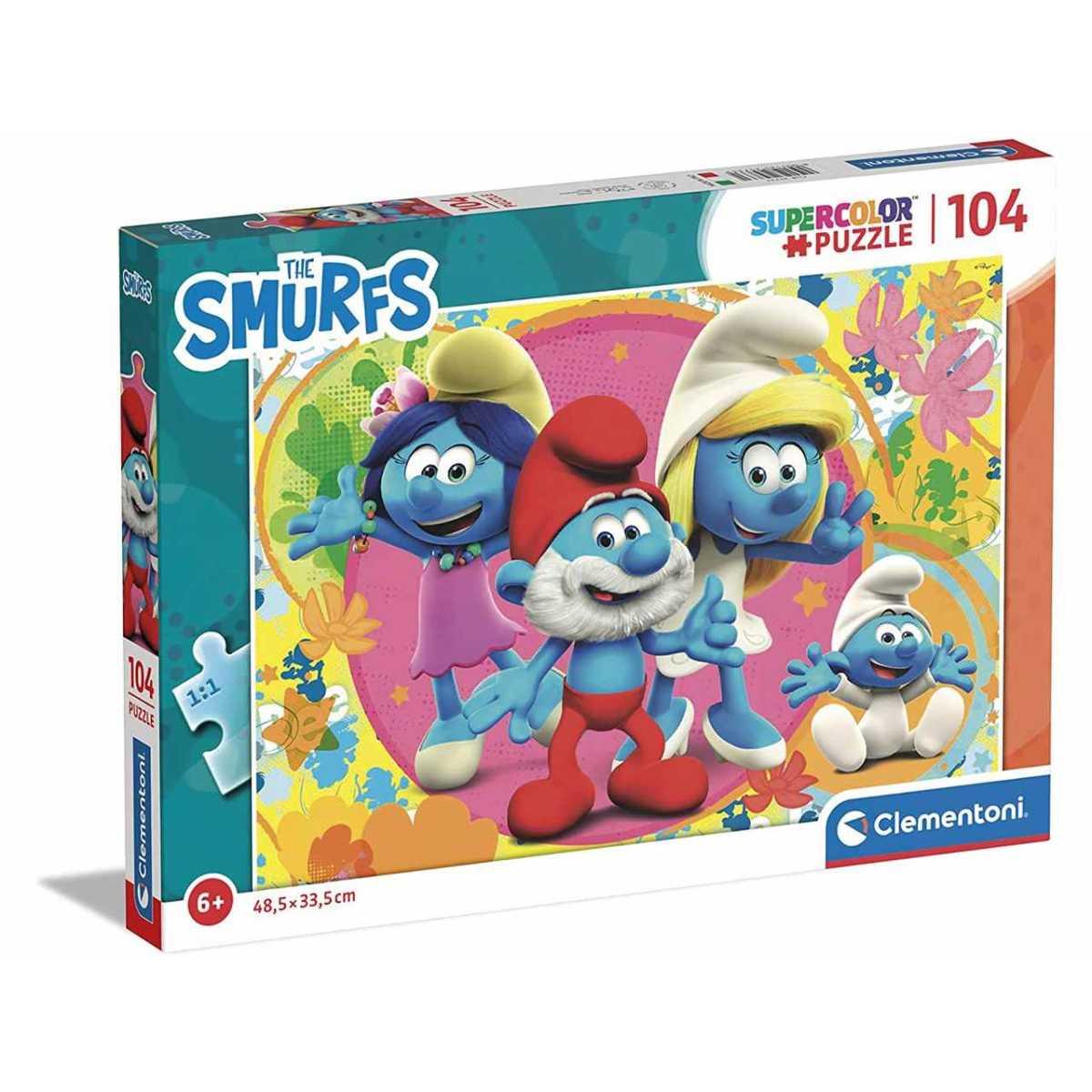 PUZZLE 104pz SMURFS 25733