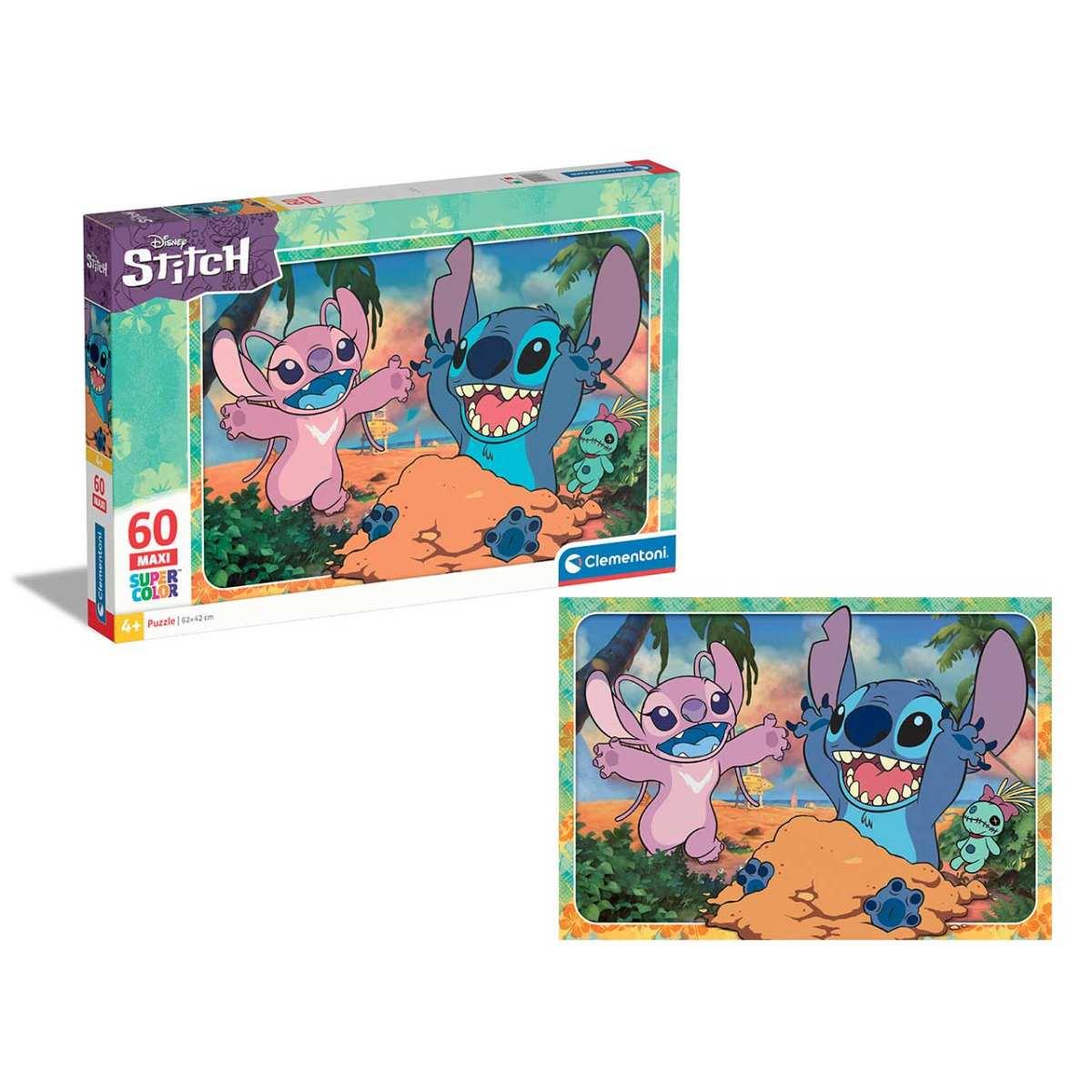 Puzzle 60 maxi disney stitch 26596.1