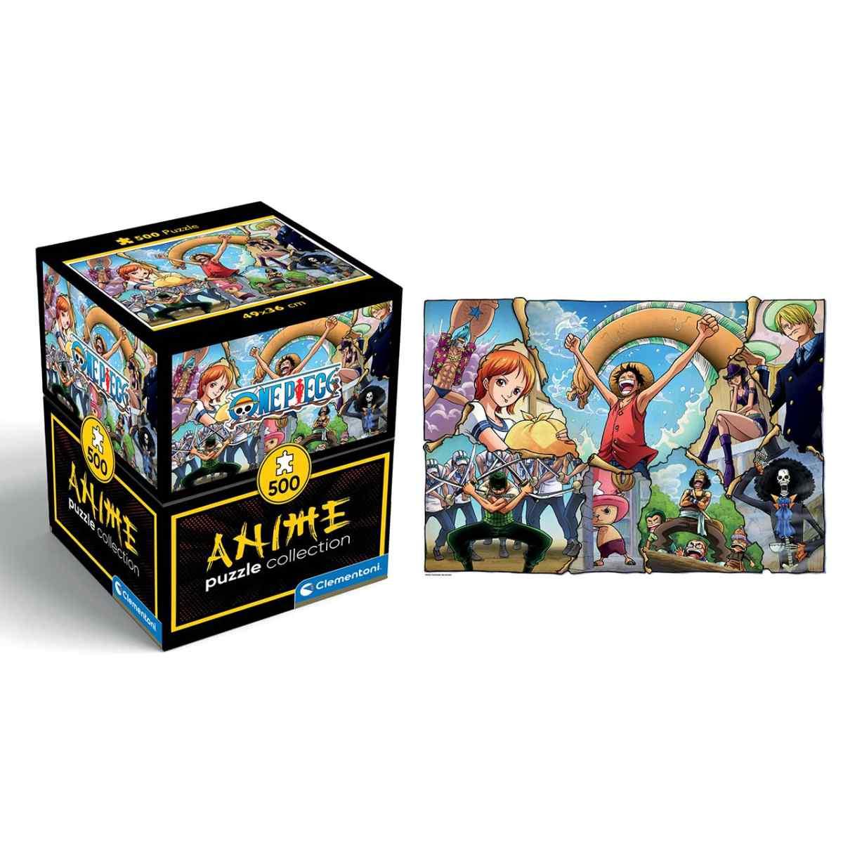 Puzzle anime 500pz cube one piece 35136