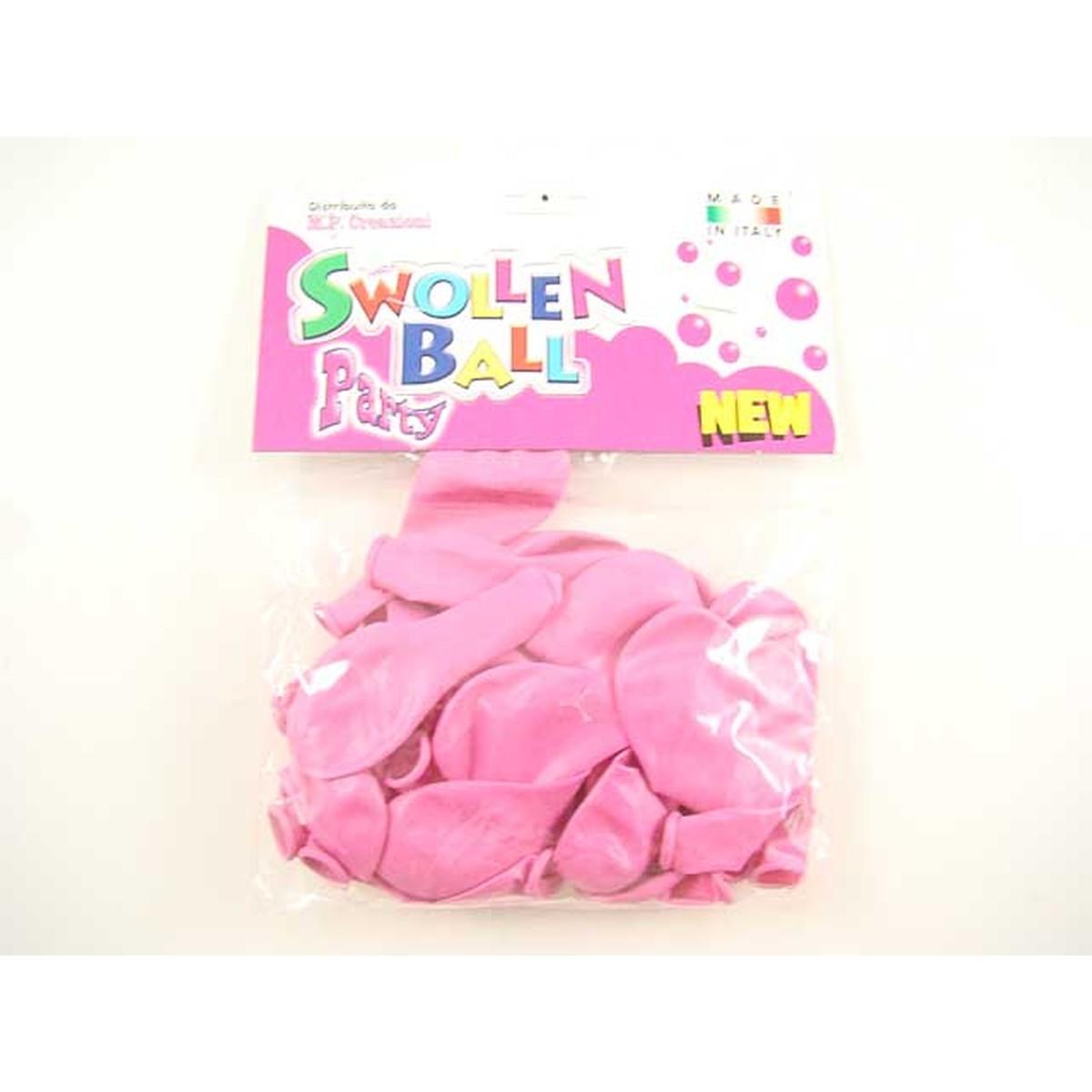 PALLONCINI GOMMA 40pz ROSA 176