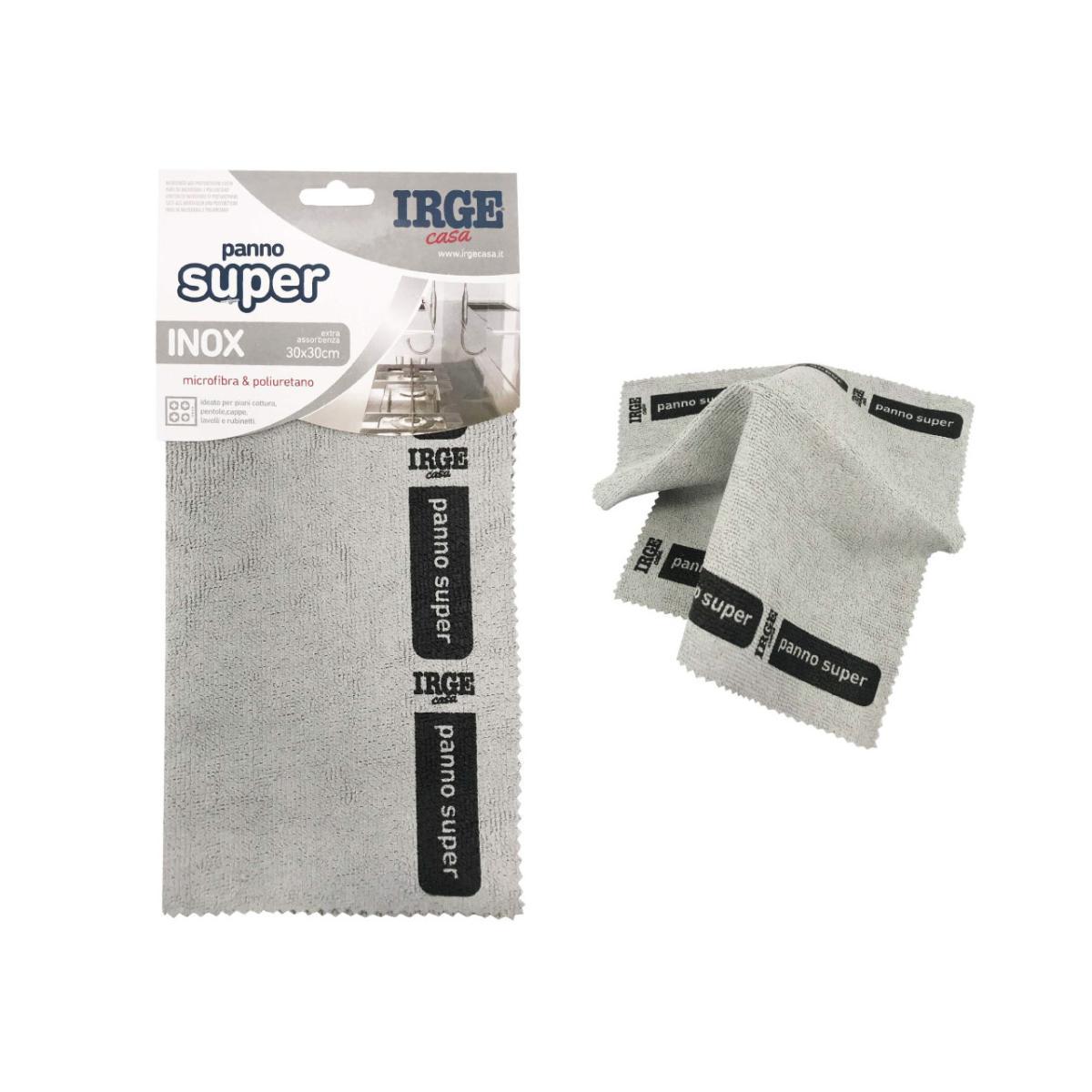 Panno super irge 30x30cm inox pan3484a