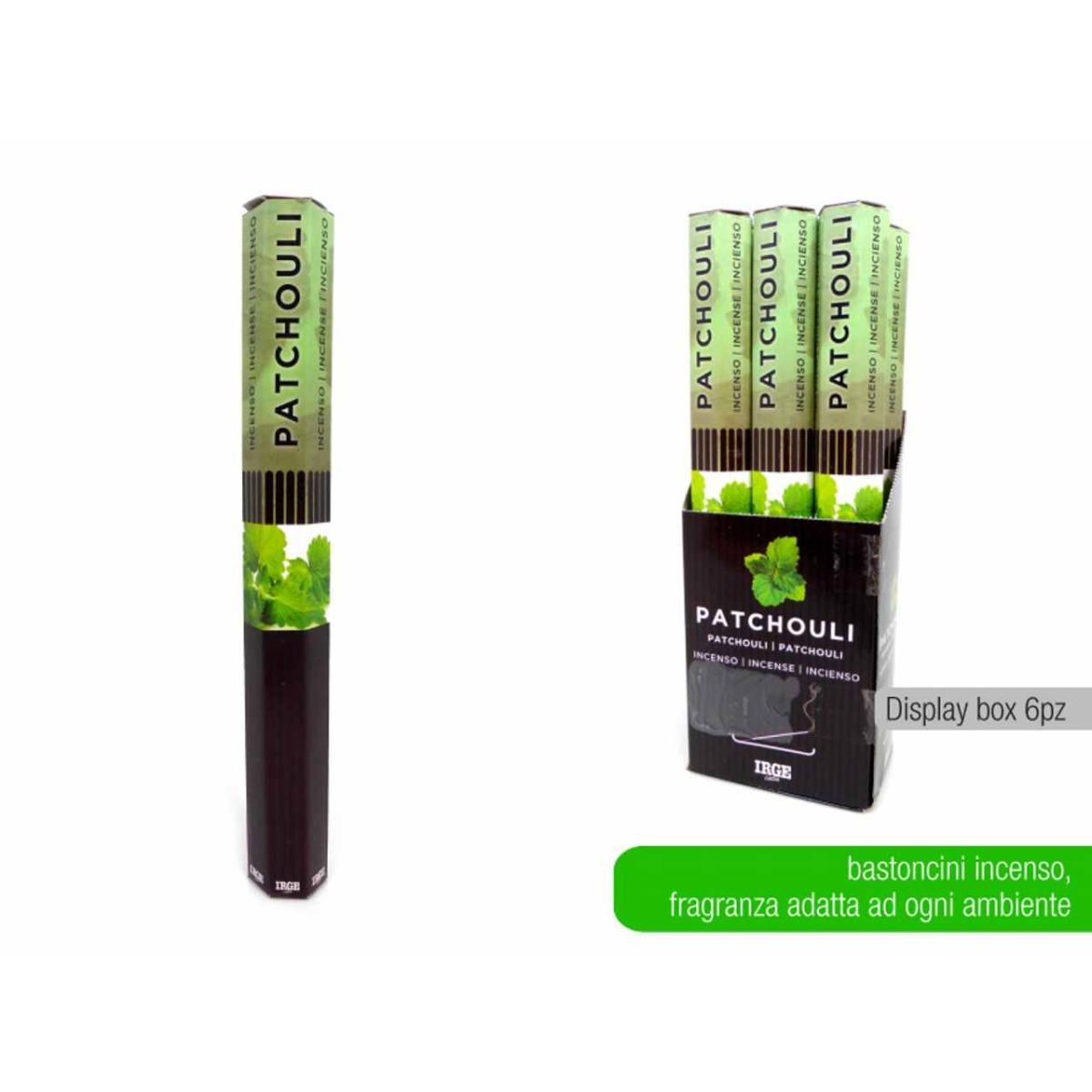 INCENSO PATCHOULI 20pz DEO4301A