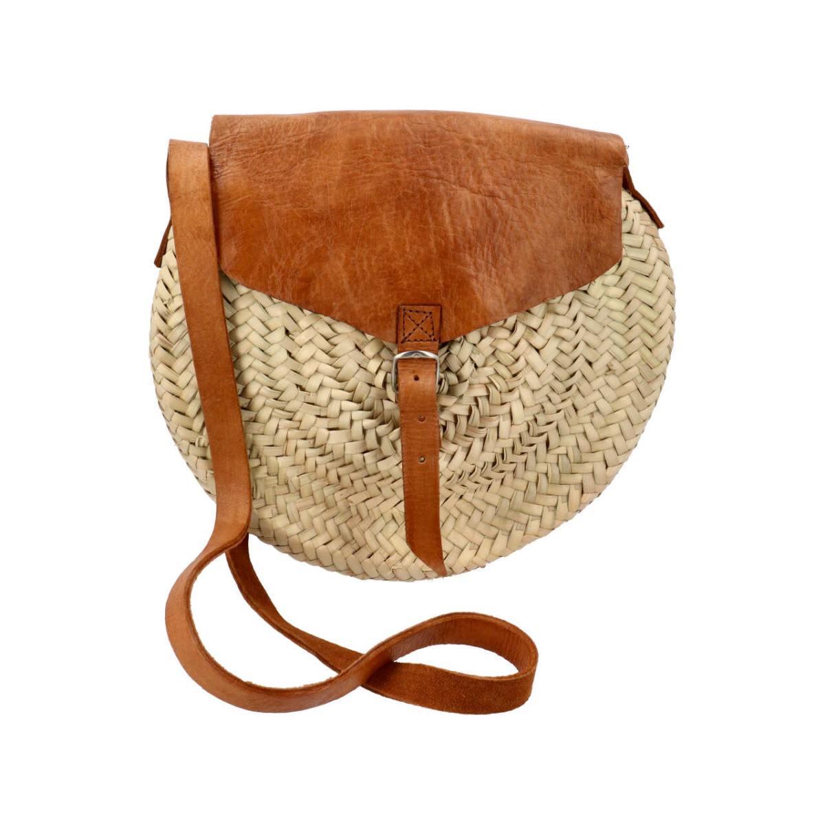 Borsa palma rotonda con patta in 280158