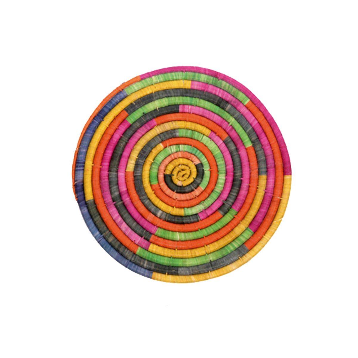 Tovaglietta rafia 30cm colores 140030
