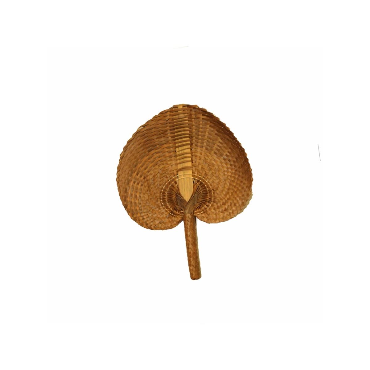 Ventaglio fibra vegetale24x30beig 131233-04