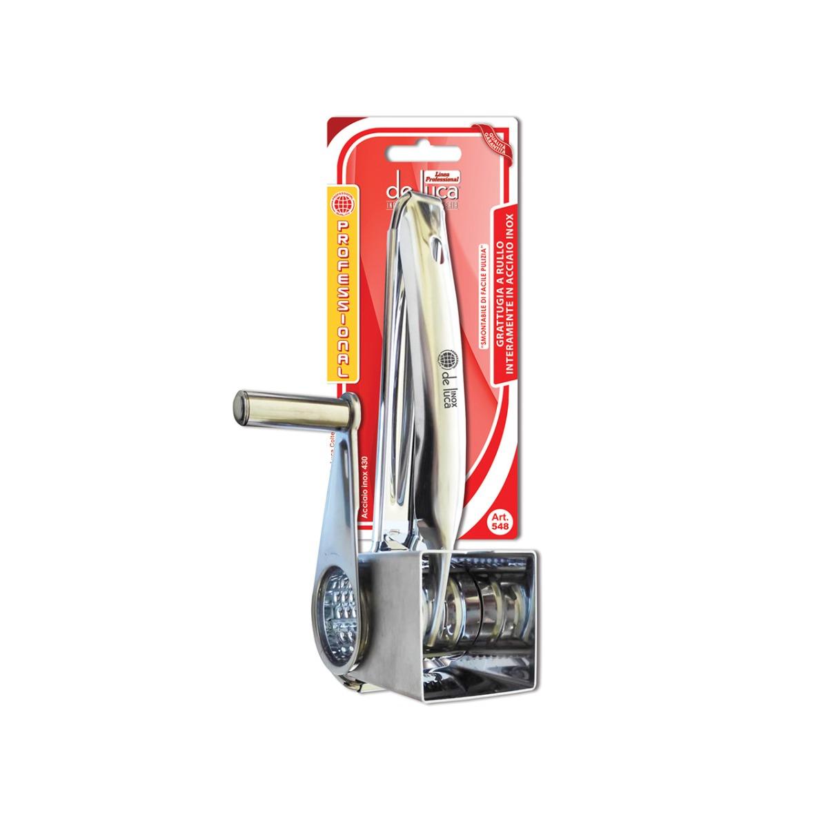 Grattuggia a rullo in acciaio inox 548