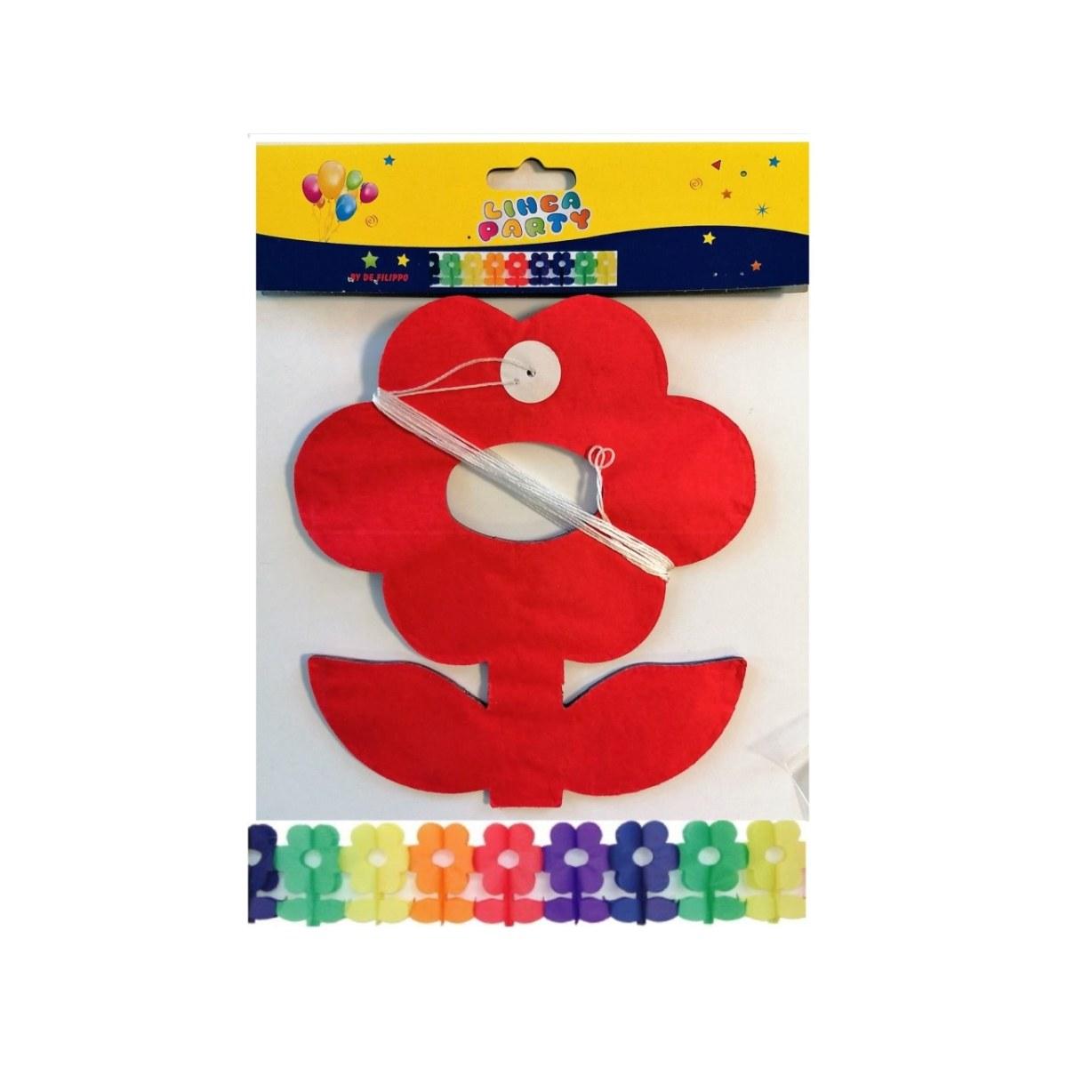 Festone fiore 15x17,5cmx4m 04.004-b