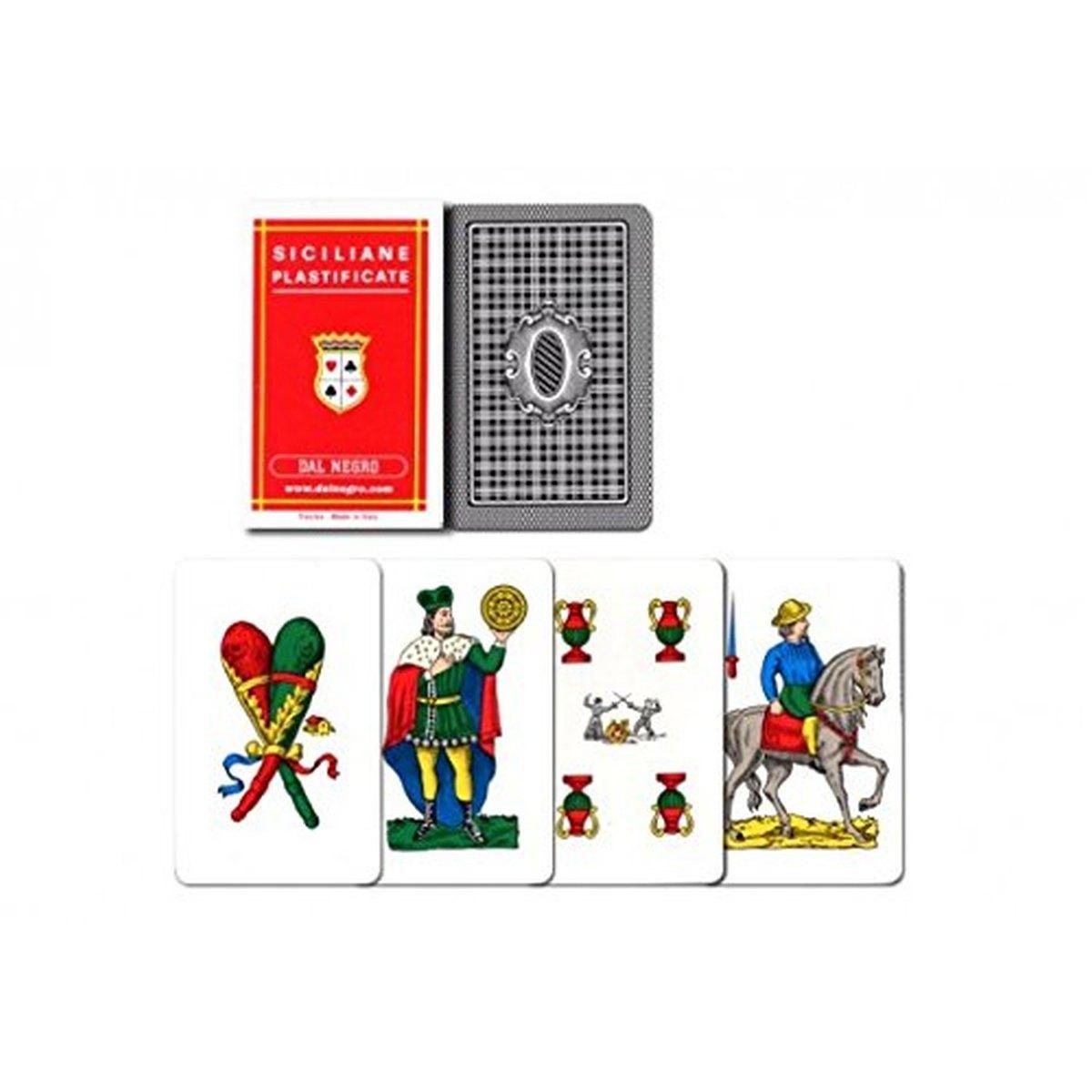 Dal Negro Carte Napoletane Plastificate 40 Pezzi.
