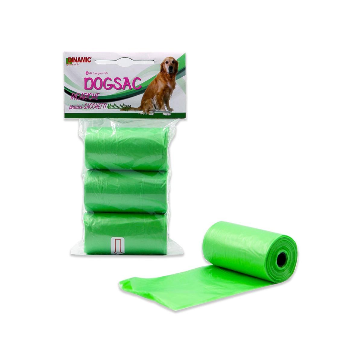 Sacchetti dogsac verdi 22x32cm 20pz 10103
