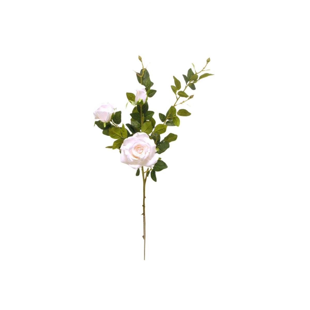 Rosa spruzzata 91cm crema ds003309