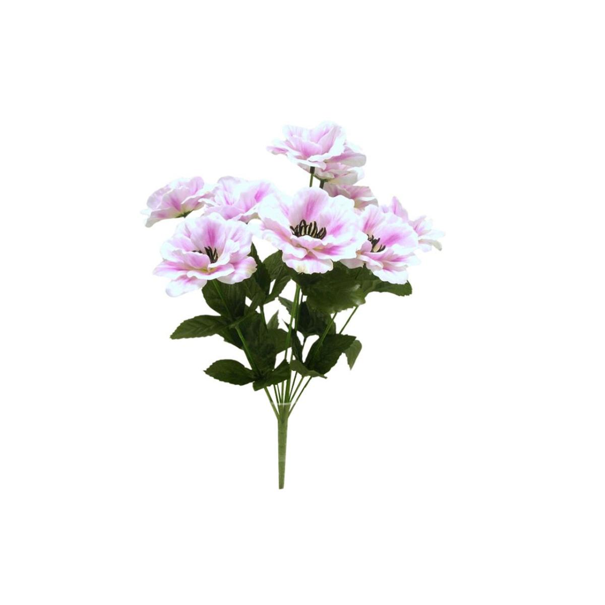 Mazzo di anemone 40cm rosa ds003280