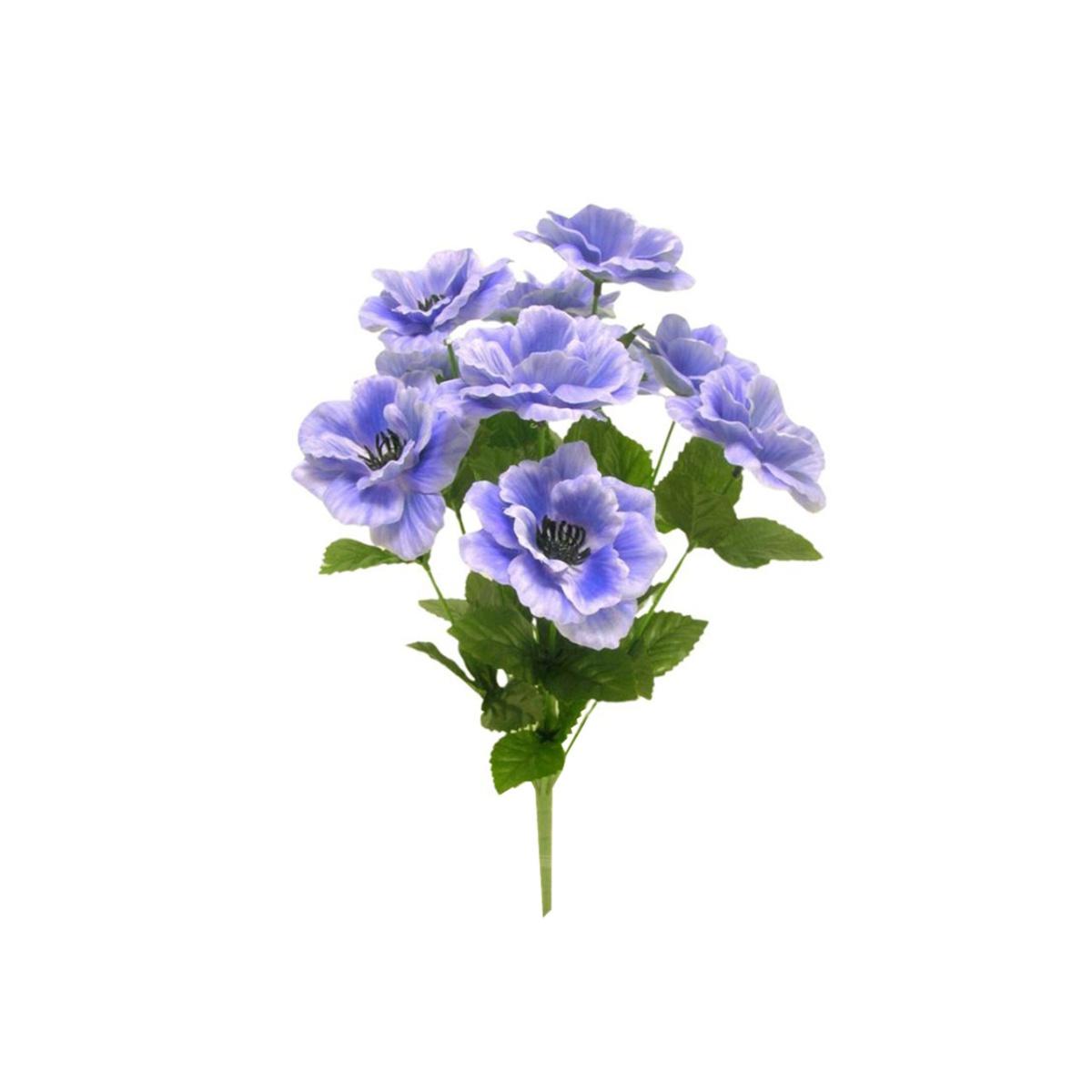 Mazzo di anemone 40cm blu ds003280