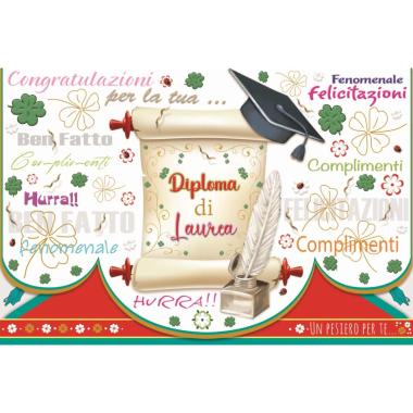 Biglietto portasoldi laurea fa00193ps/d