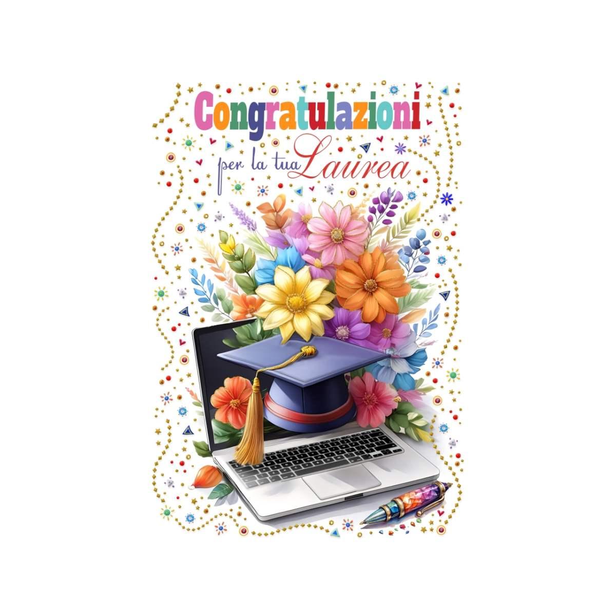 Biglietto auguri laurea fa00221al/d