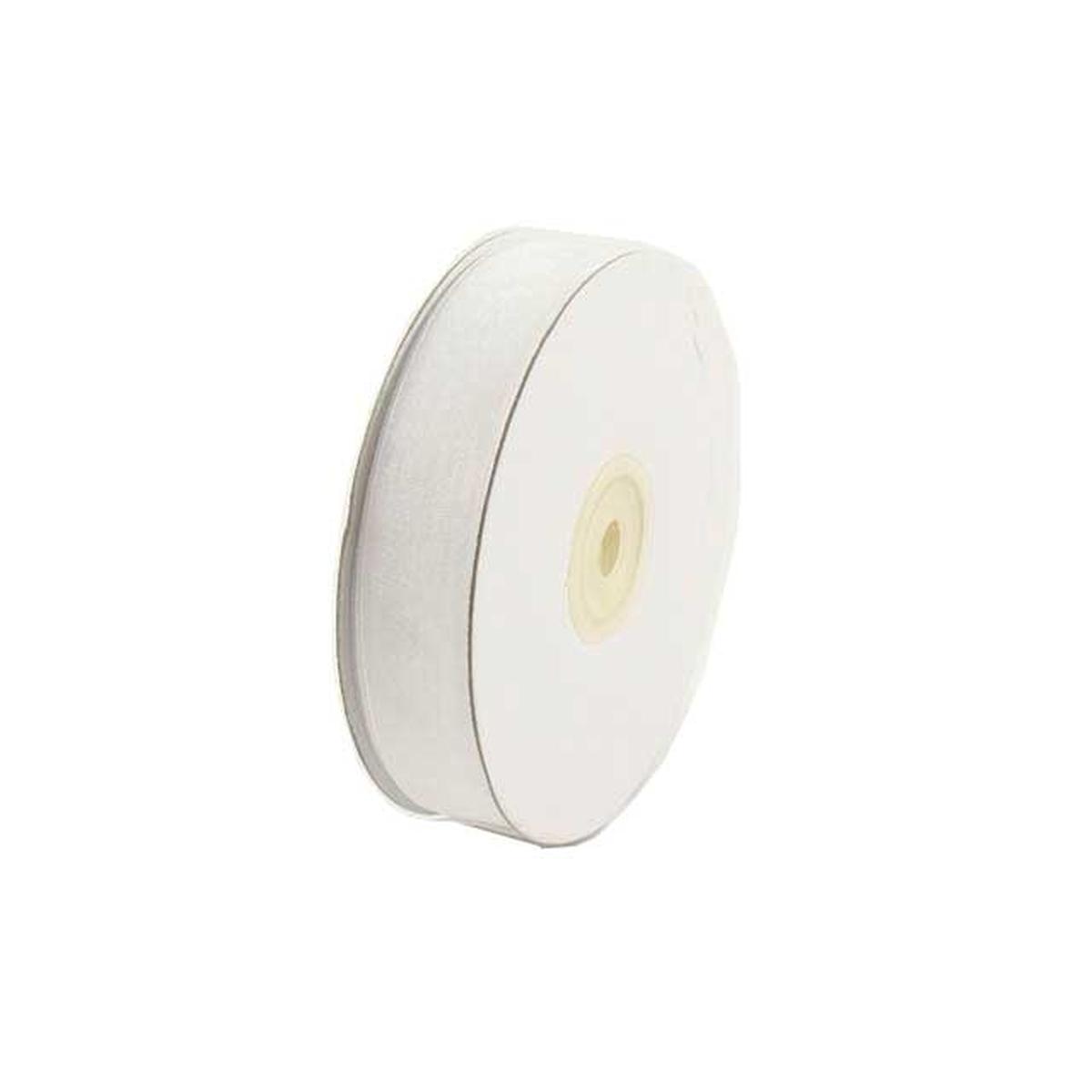 NASTRO ORGANZA 20mm. 50MT. BIANCO E2001