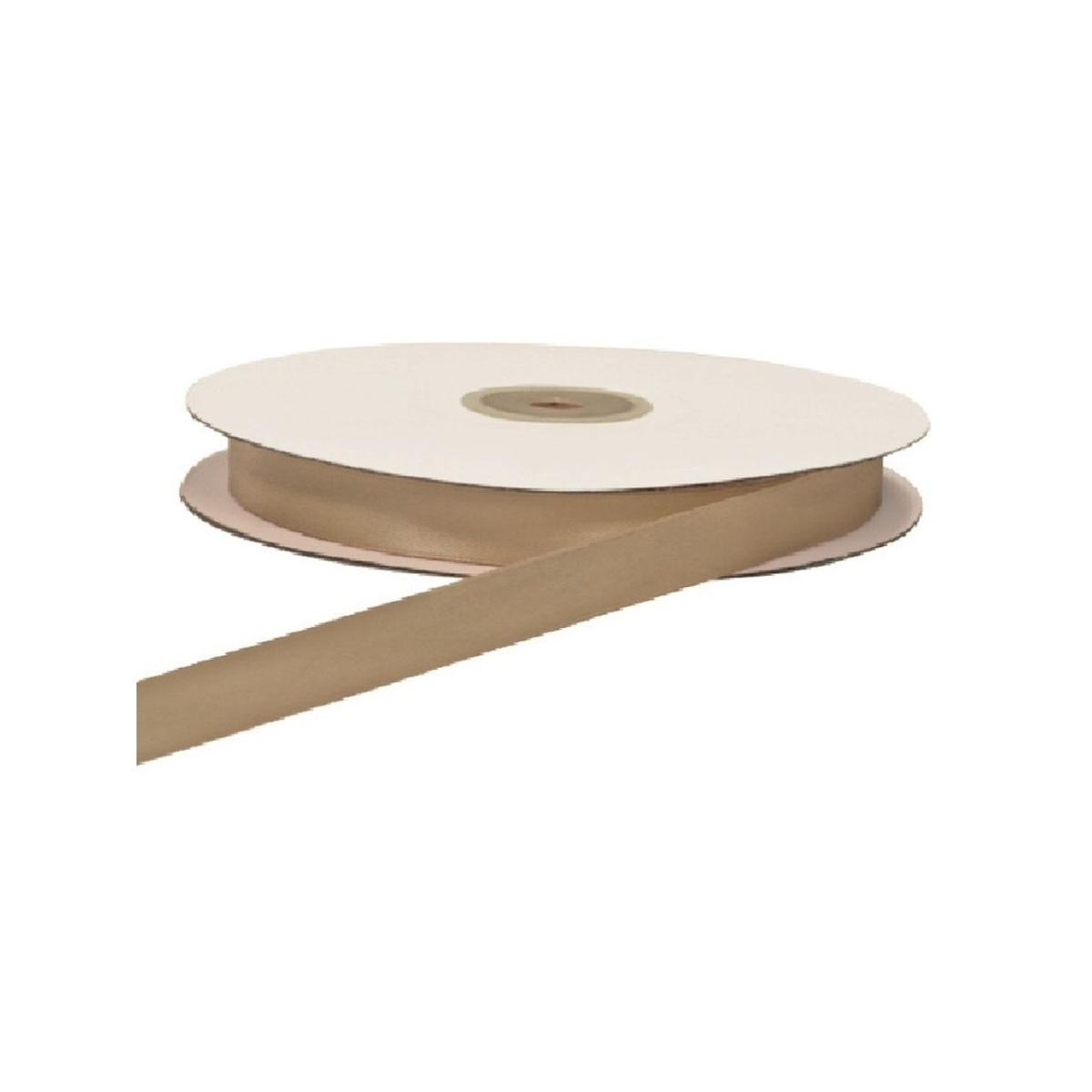 Nastro doppio raso colore tortora d2534