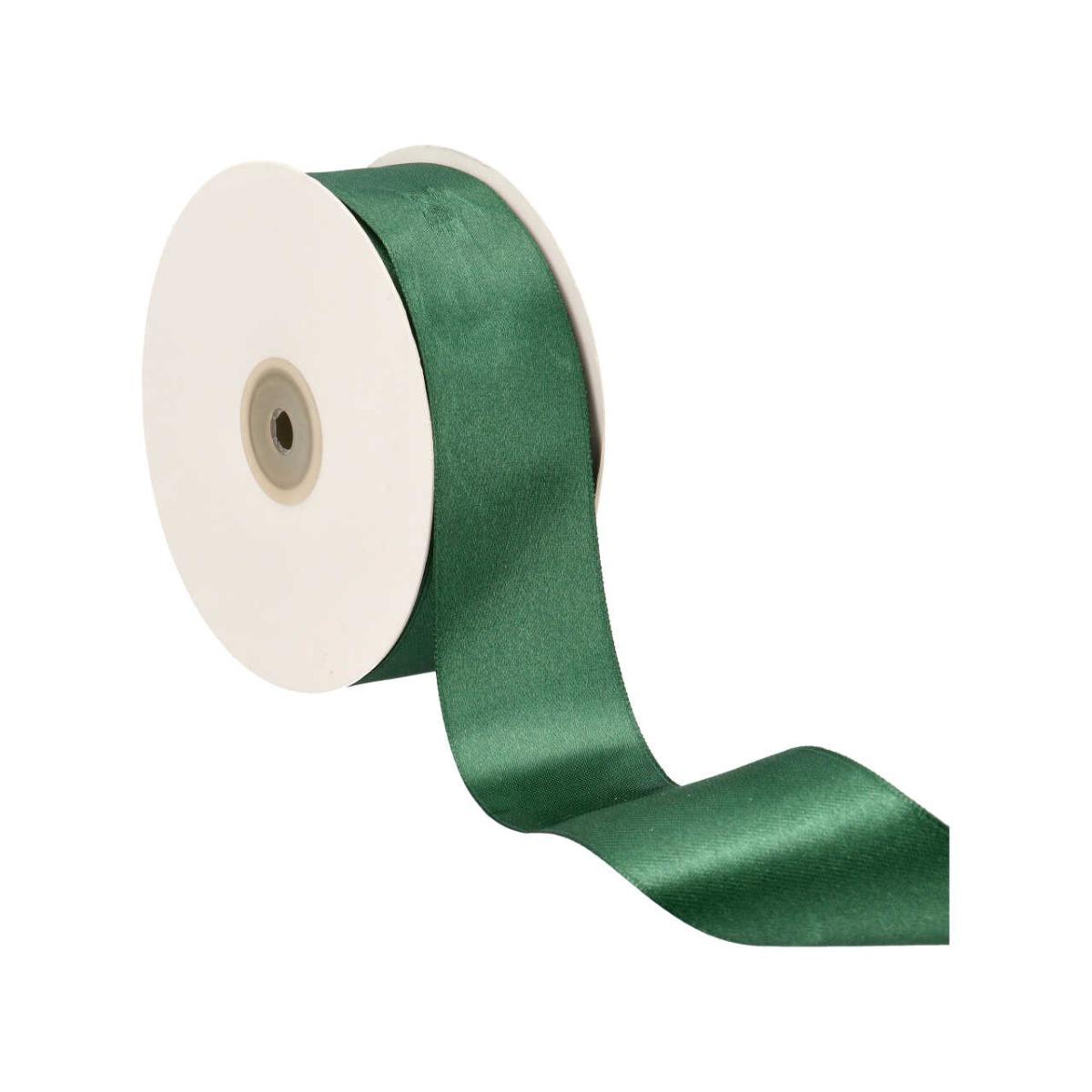 Nastro doppio raso verde smeraldo d4038
