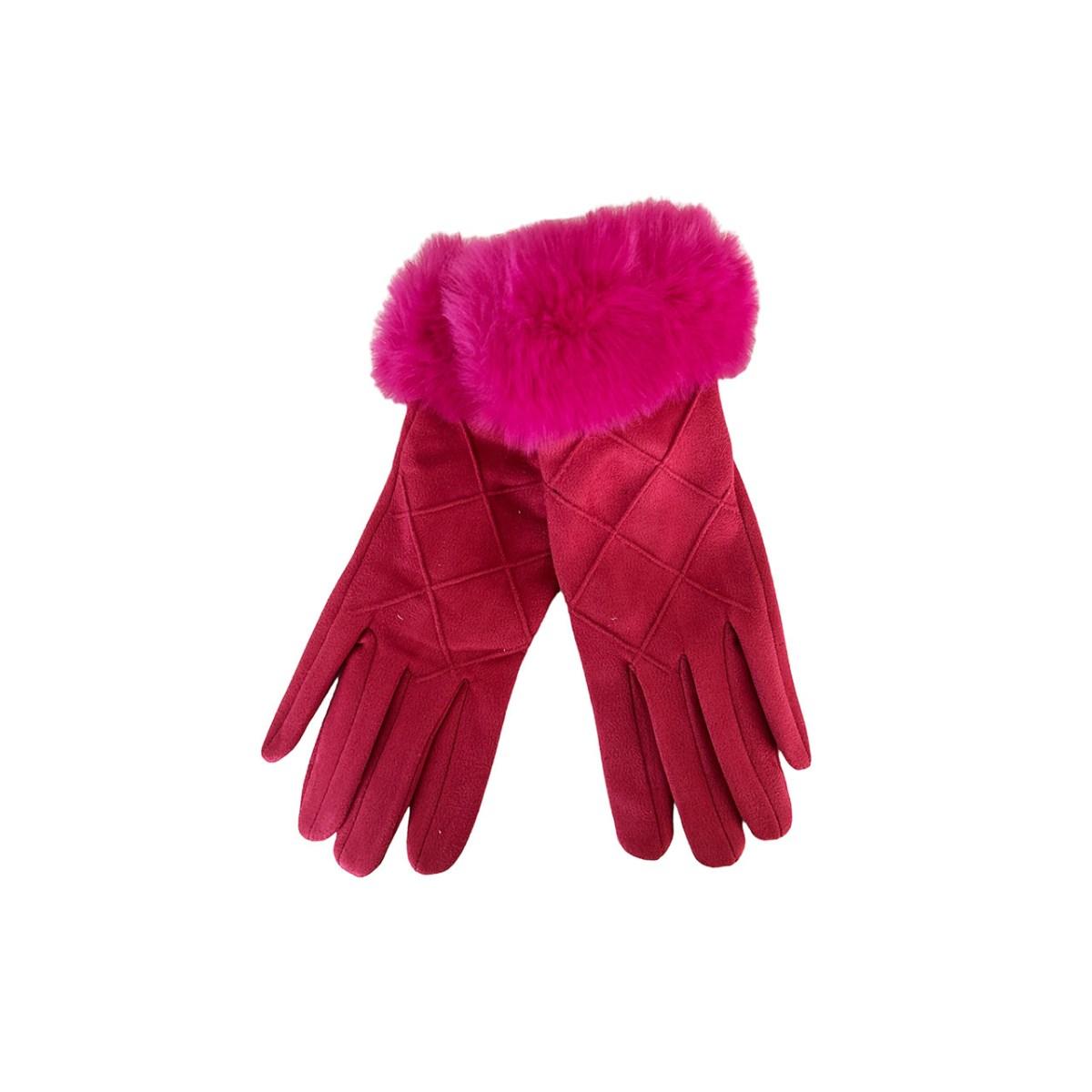 Guanti donna scamosciati 280772$
