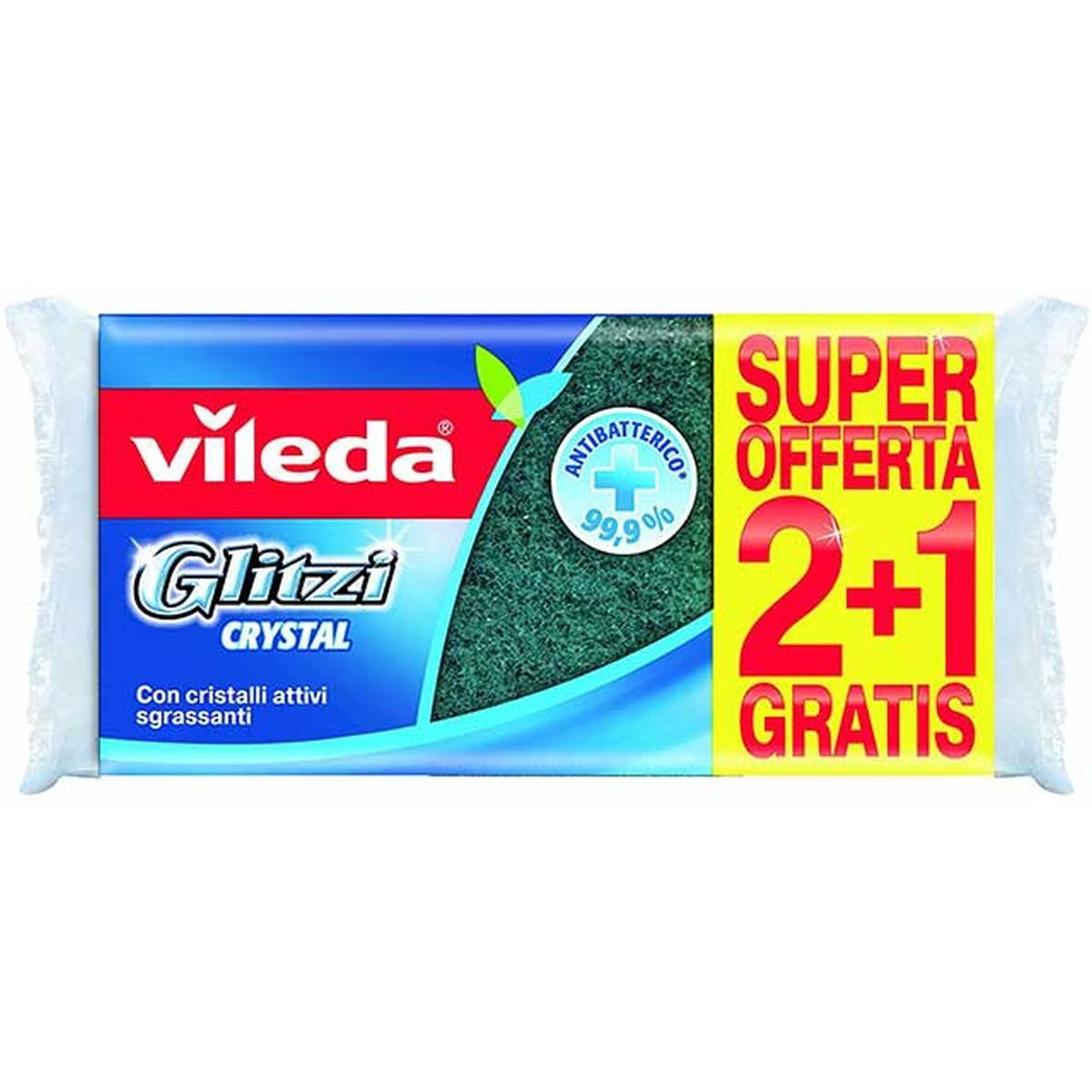VILEDA GLITZI CRYSTAL 2+1pz 139924