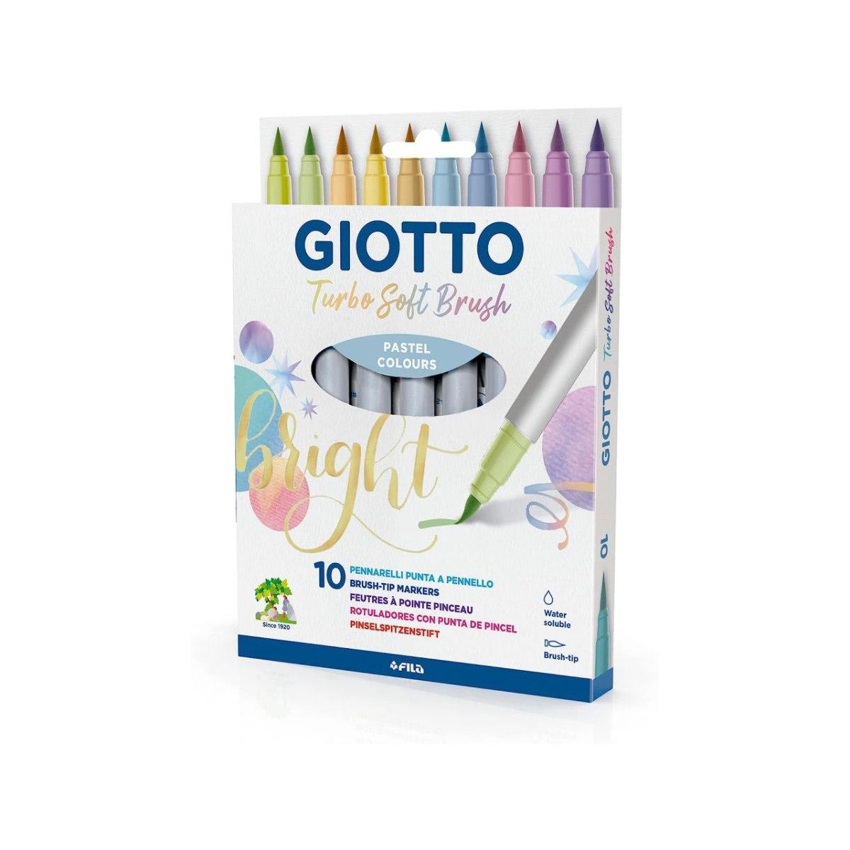 PENNARELLI GIOTTO SOFT BRUSH 10pz F426900