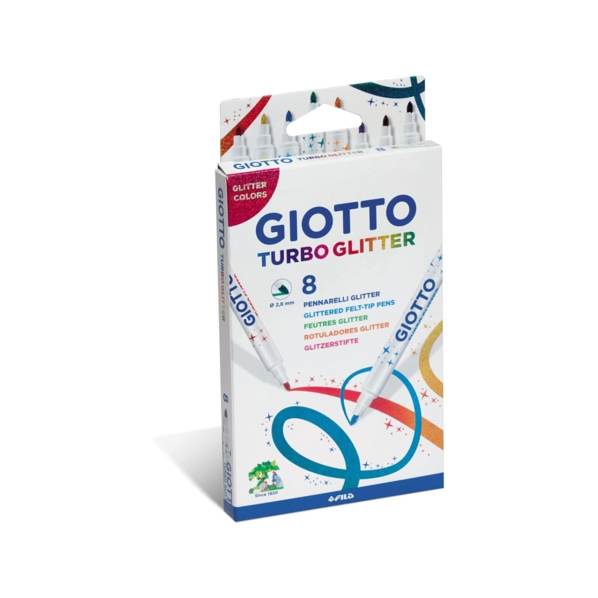 PENNARELLI TURBO GLITTER 8pz 425800