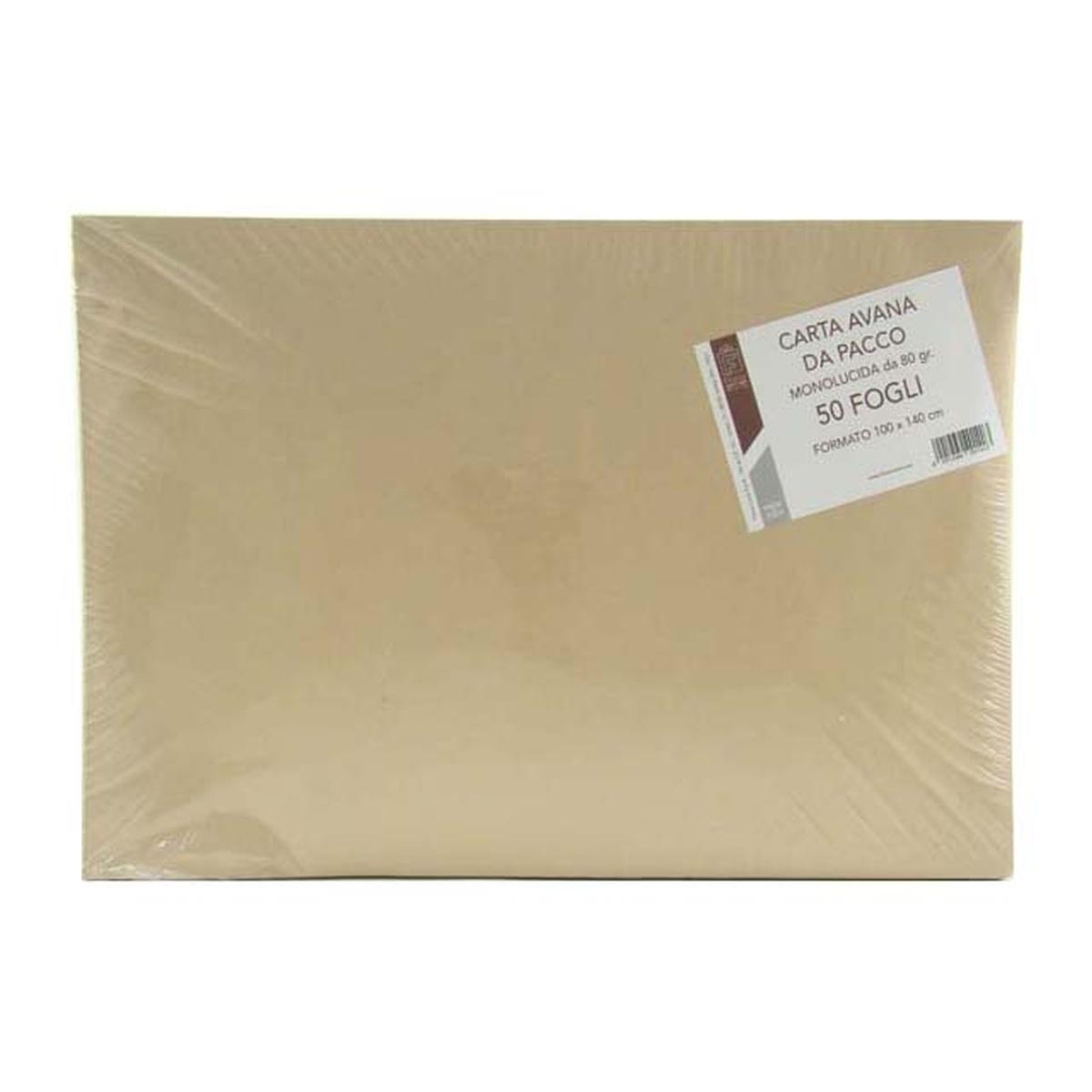 CARTA IMBALLO 50Fgr 100X140 AVANA AA100