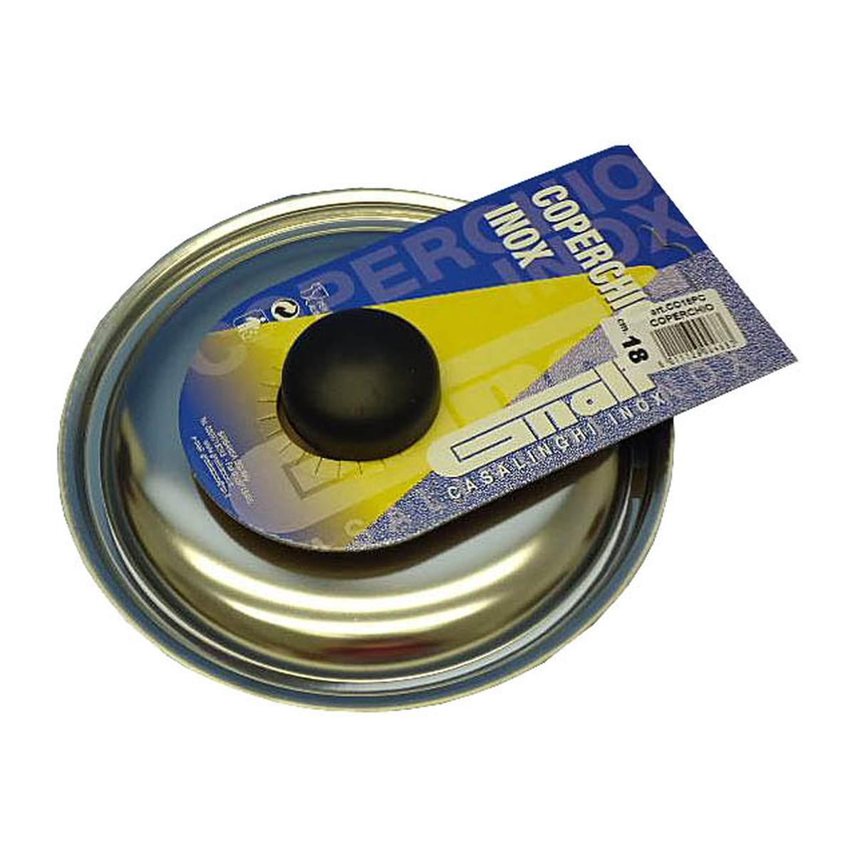 COPERCHIO INOX 18/C POMOLO 18cm C018PC