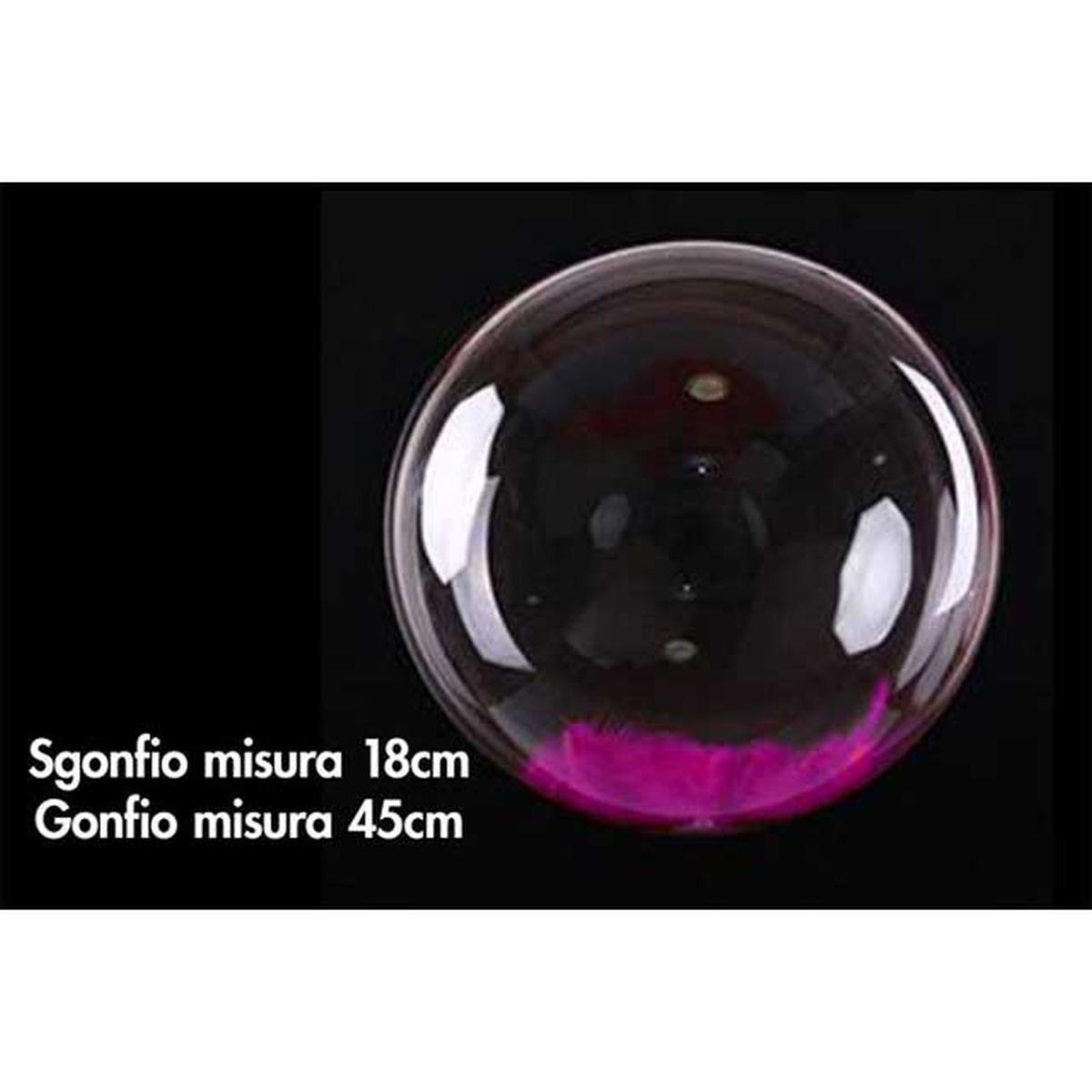 PALLONCINO 18cm C/PIUME 747063