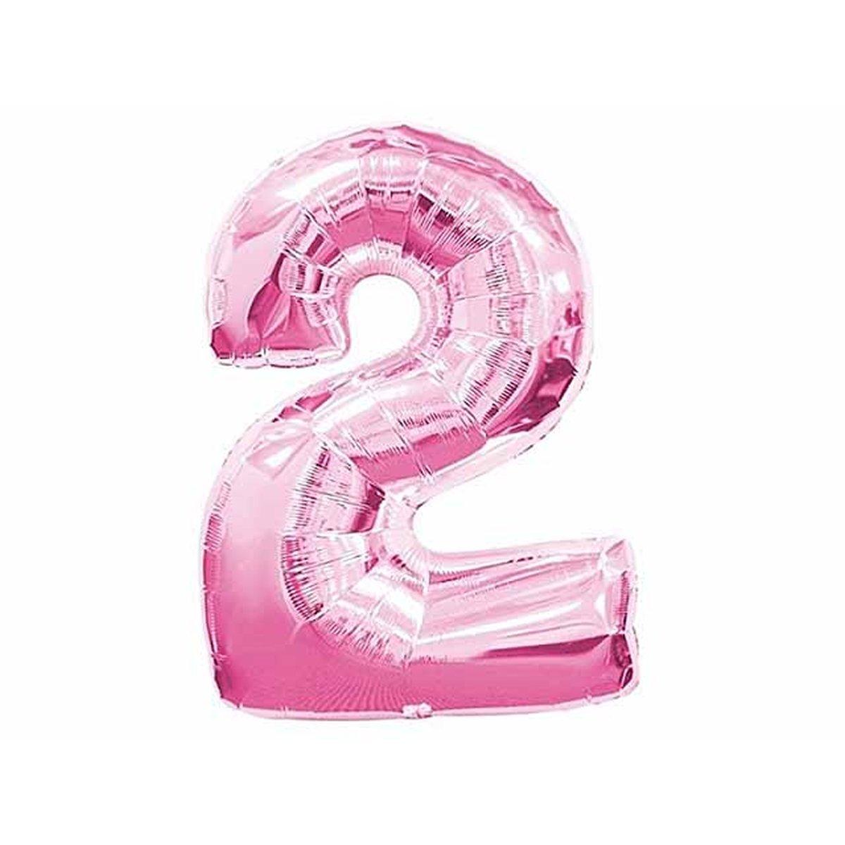 Pallone numerale rosa 2 012f