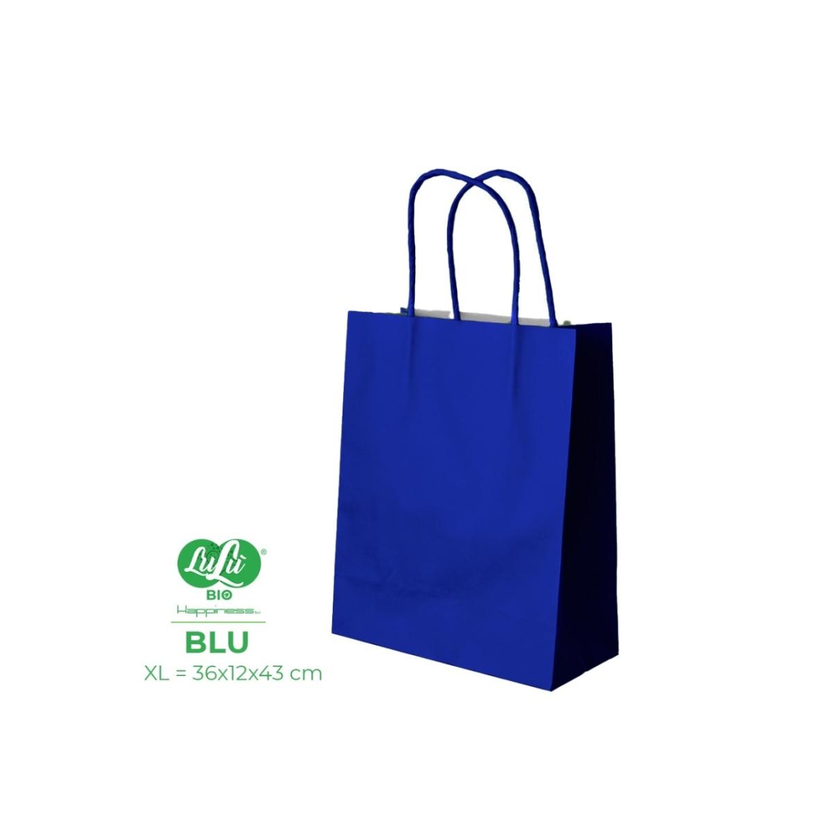 Shopper blu 45x16x49cm 0881