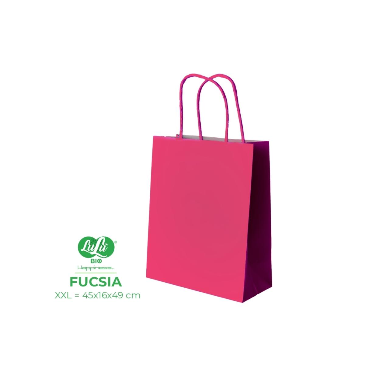 Shopper fucsia 36x12x43cm 0997