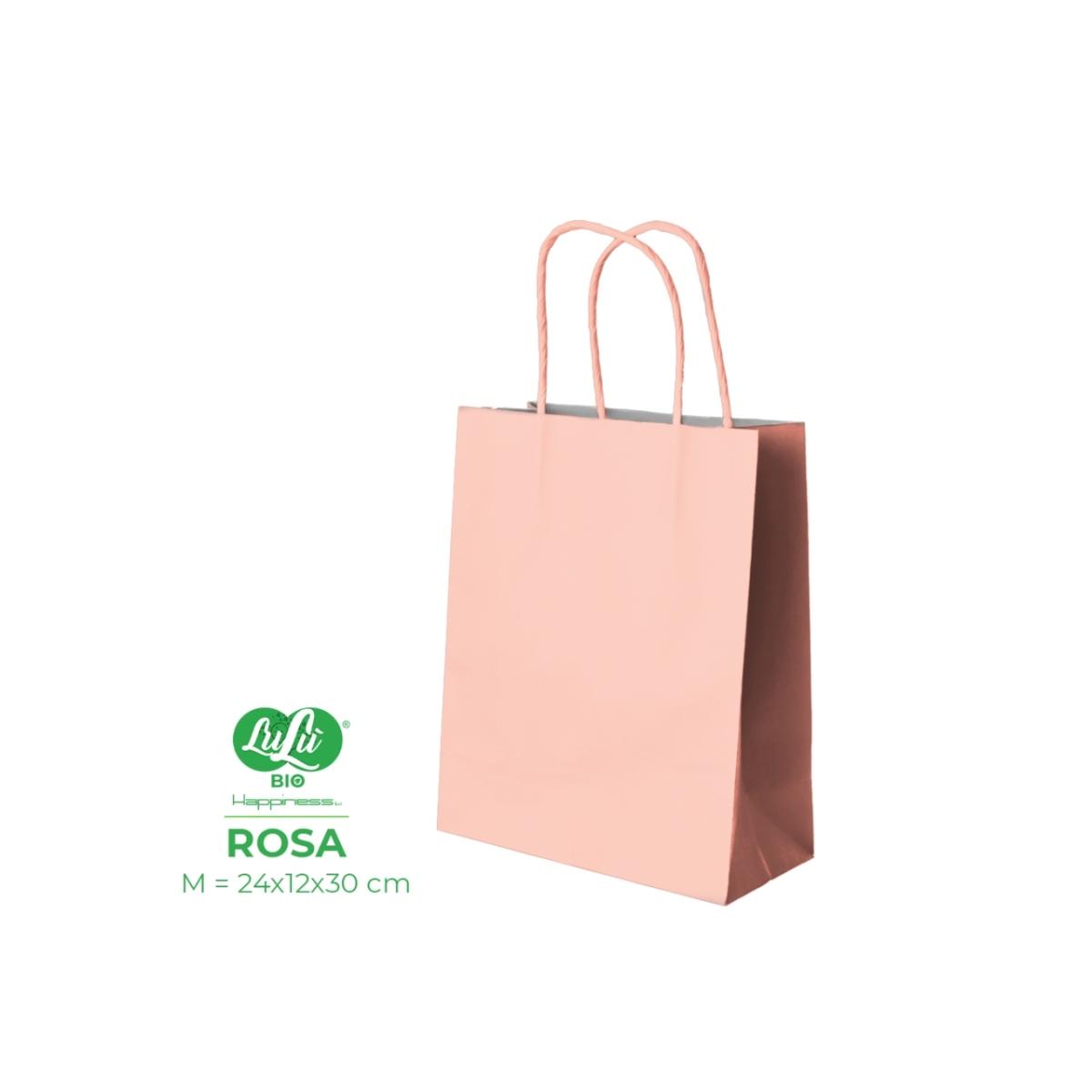 Shopper rosa 24x12x30cm 0222