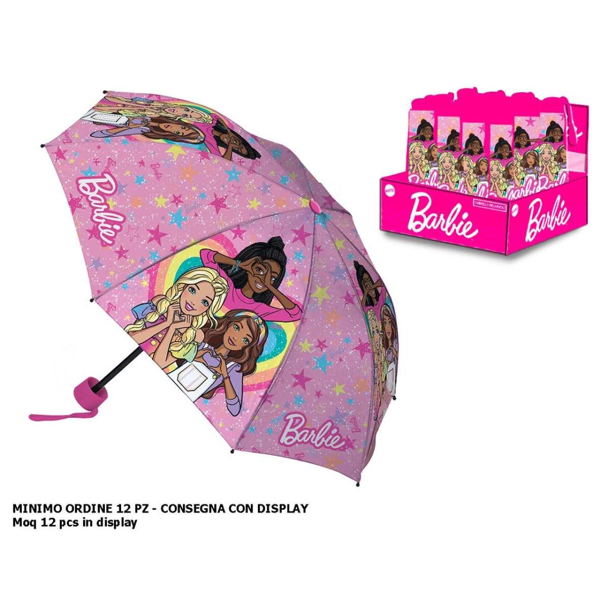 Ombrello piegh.52/8 barbie b09042 mc