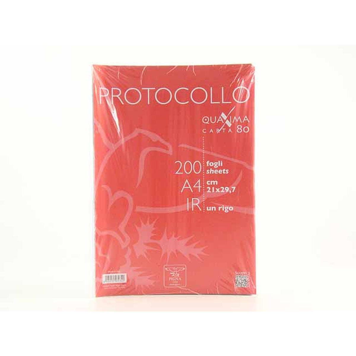 Protocollo gr.80 in risma 02156211r
