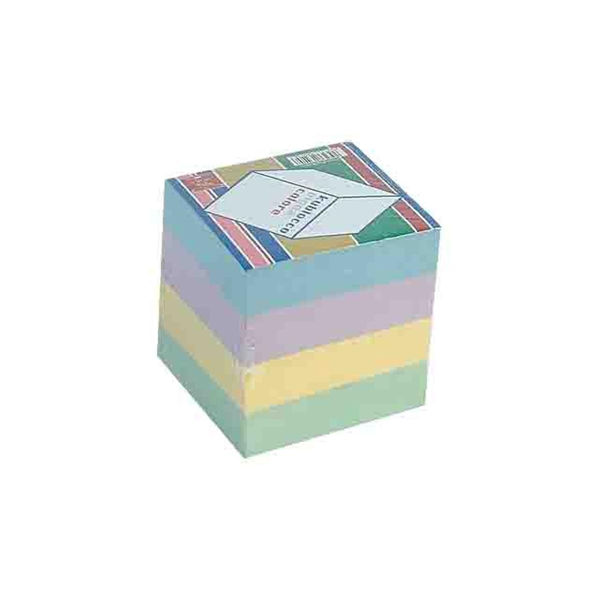 Cubo Blocco Note Pigna 9x9x9 cm Multicolor - Fogli Staccabili 80gr